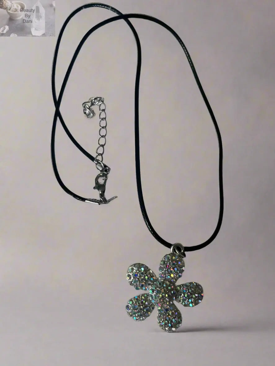 Rhinestone Necklace Beauty by Dani