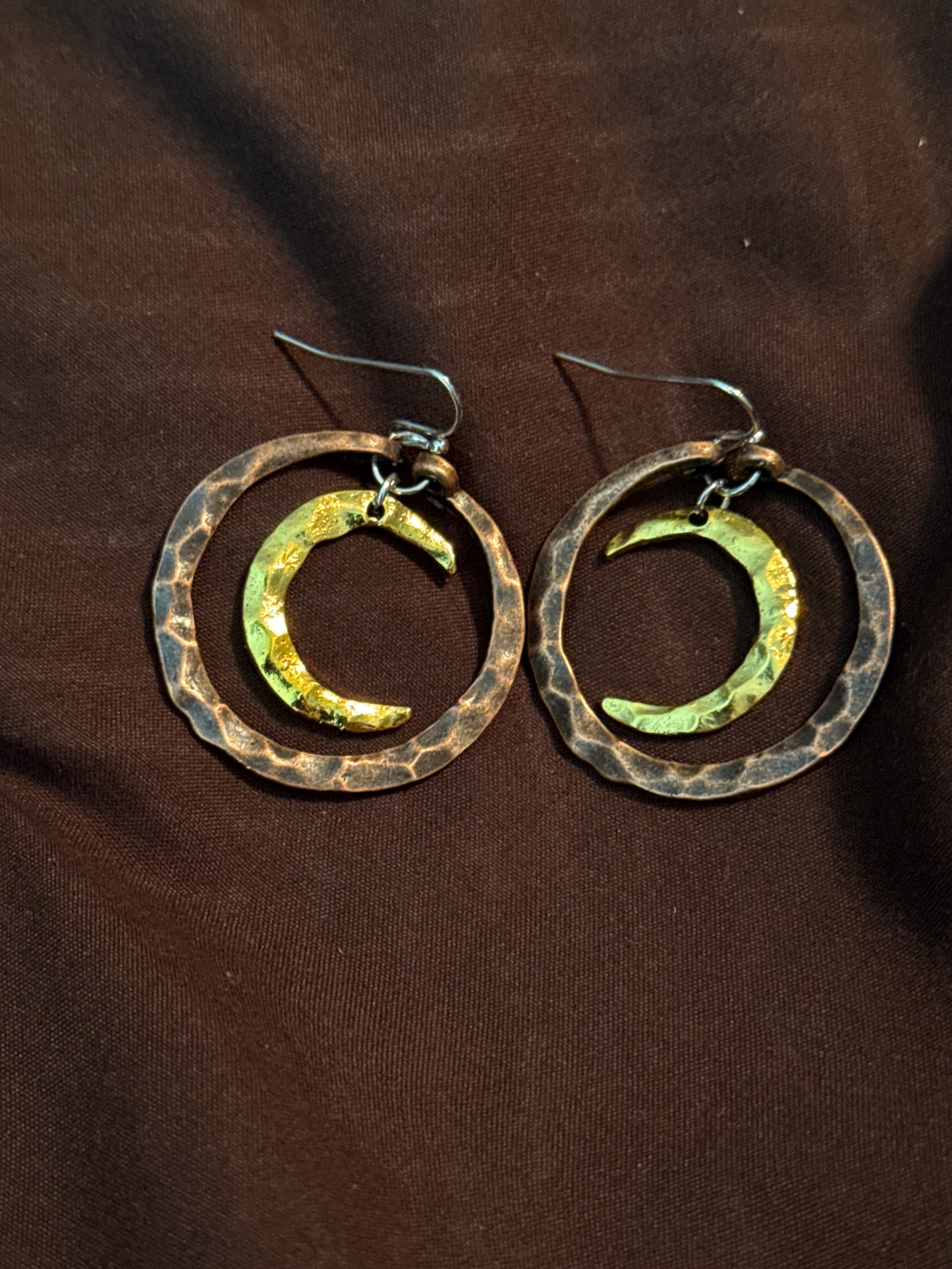 Stainless Steel Moon Earrings - Elegant and Hypoallergenic