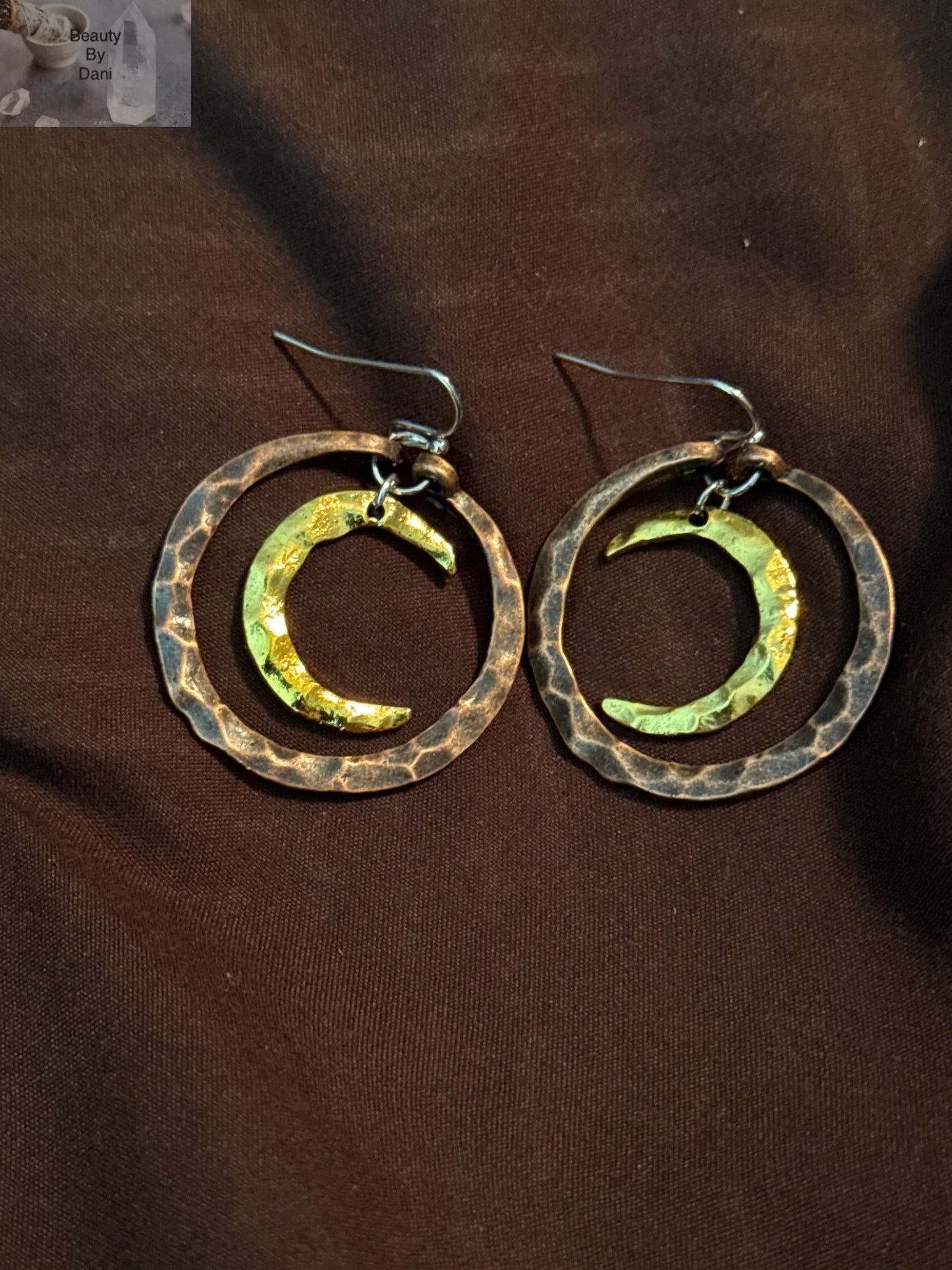 Stainless Steel Moon Earrings - Elegant and Hypoallergenic Beauty by Dani