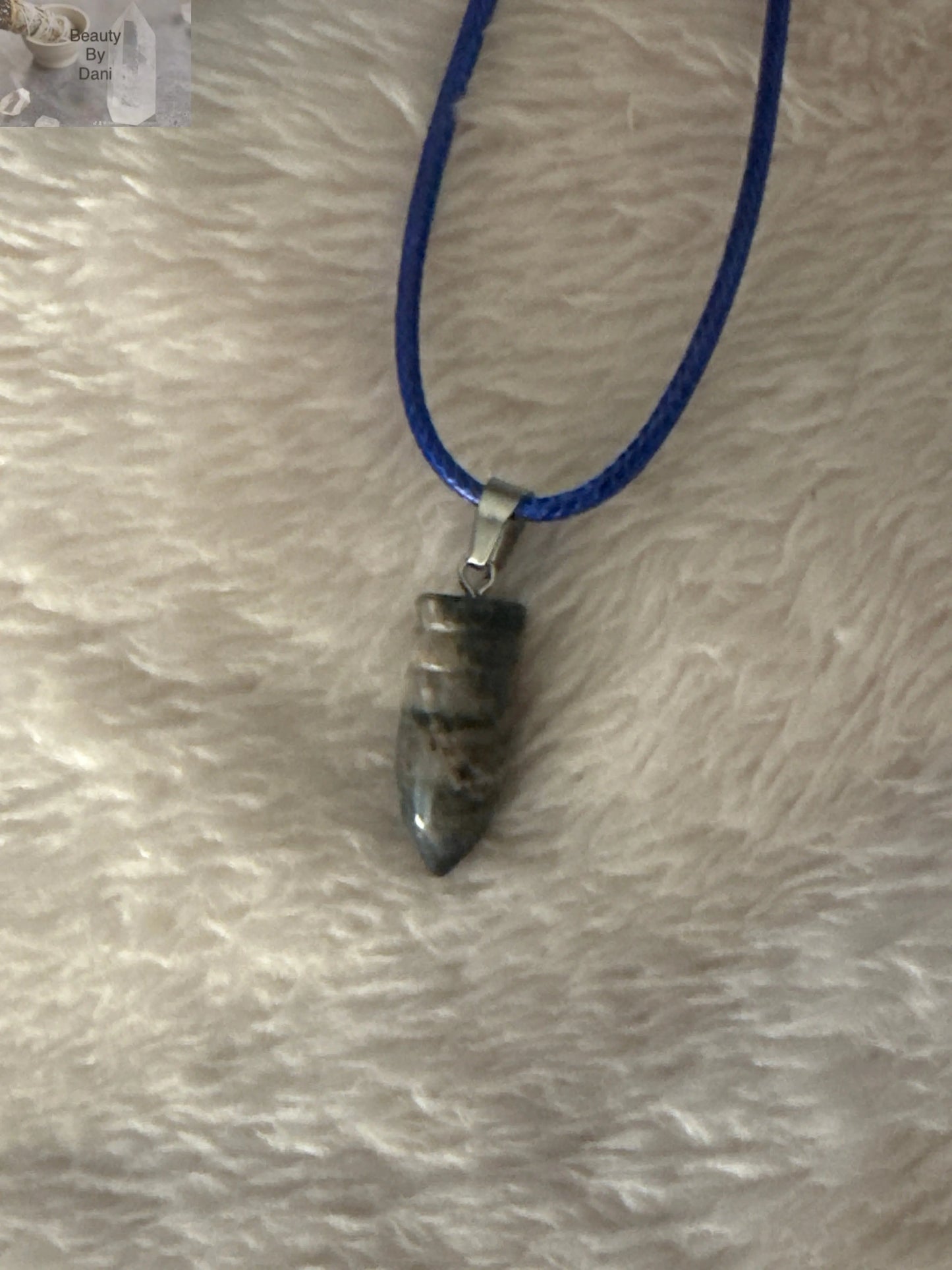 Unique Gem Point Necklace Beauty by Dani