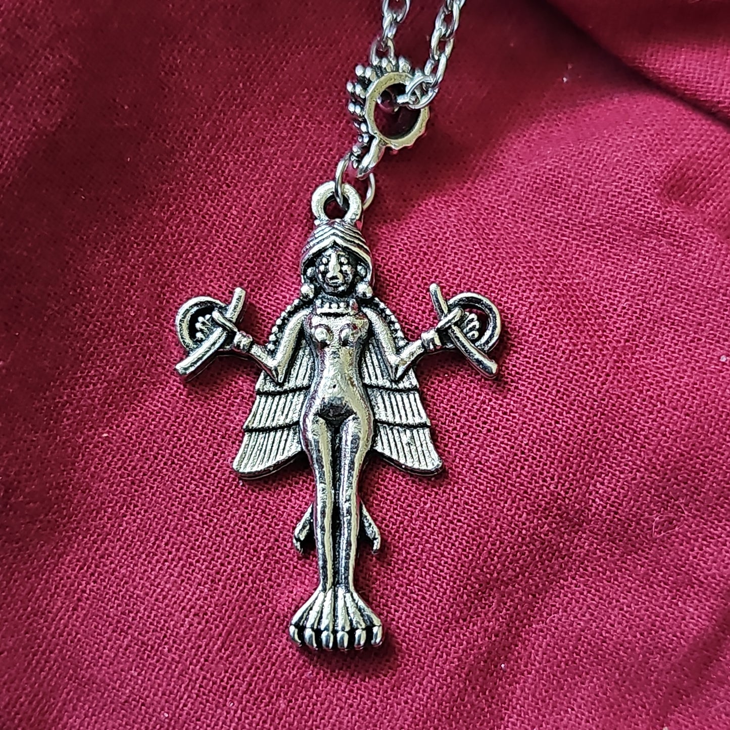 Burney Relief (Queen of the Night) necklace - Beauty by Dani