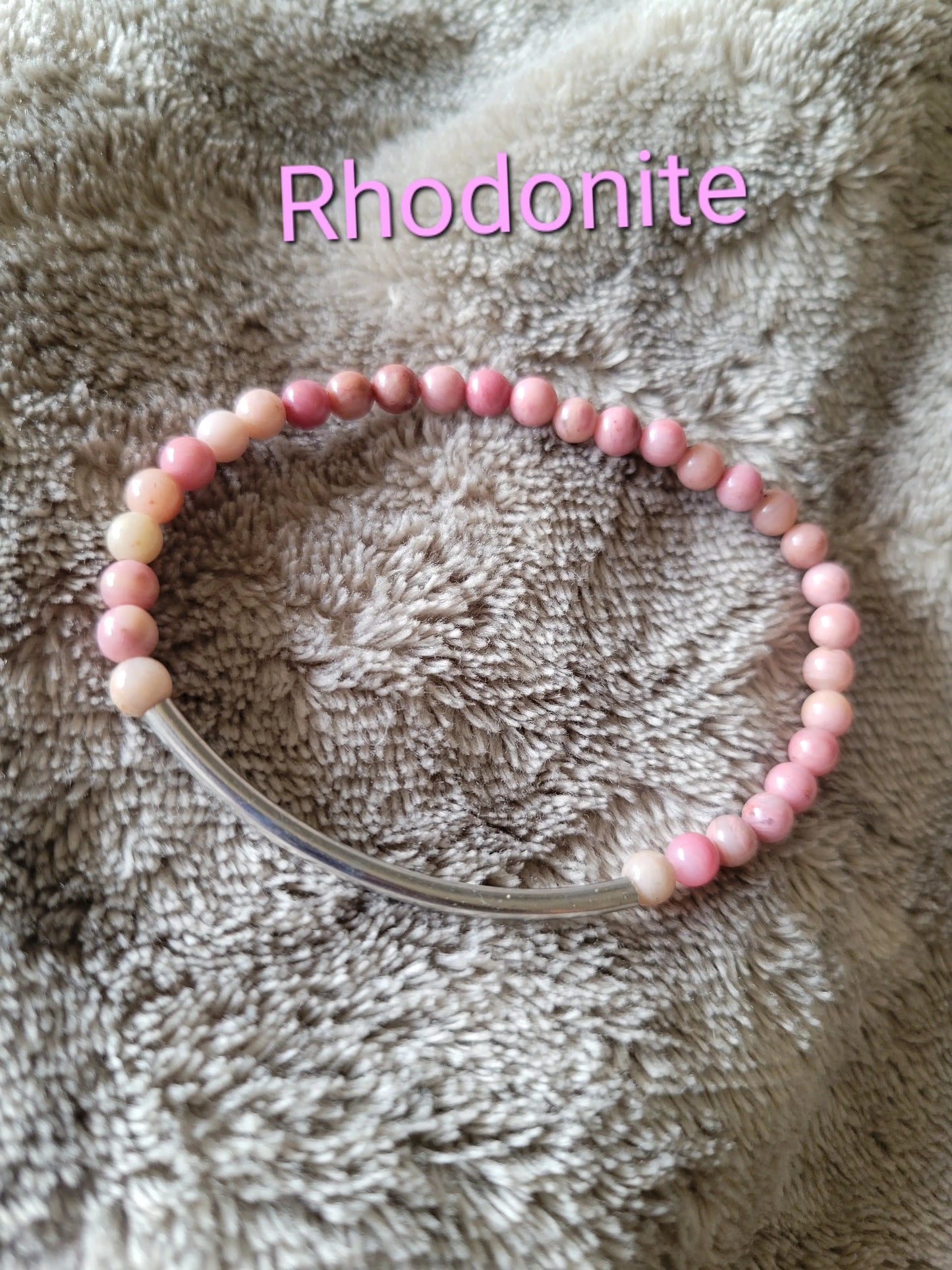 Rhodonite Bracelet - Beauty by Dani