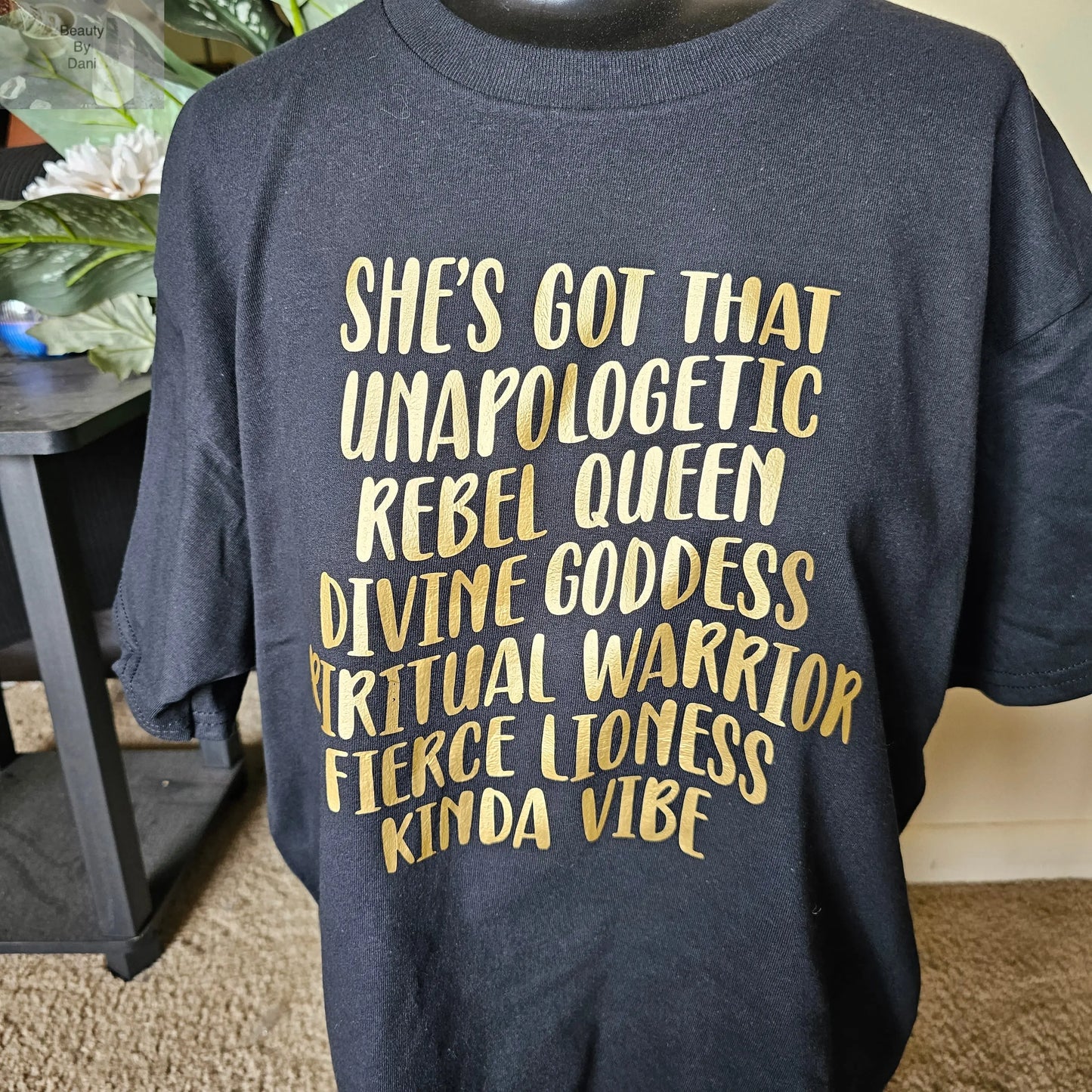 She's got that t-shirt - Beauty by Dani