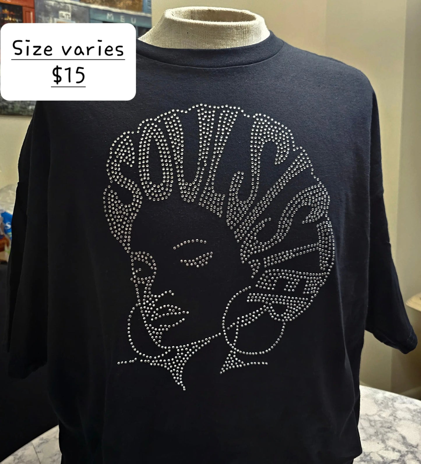 Soul sister Rhinestone T-shirt - Beauty by Dani