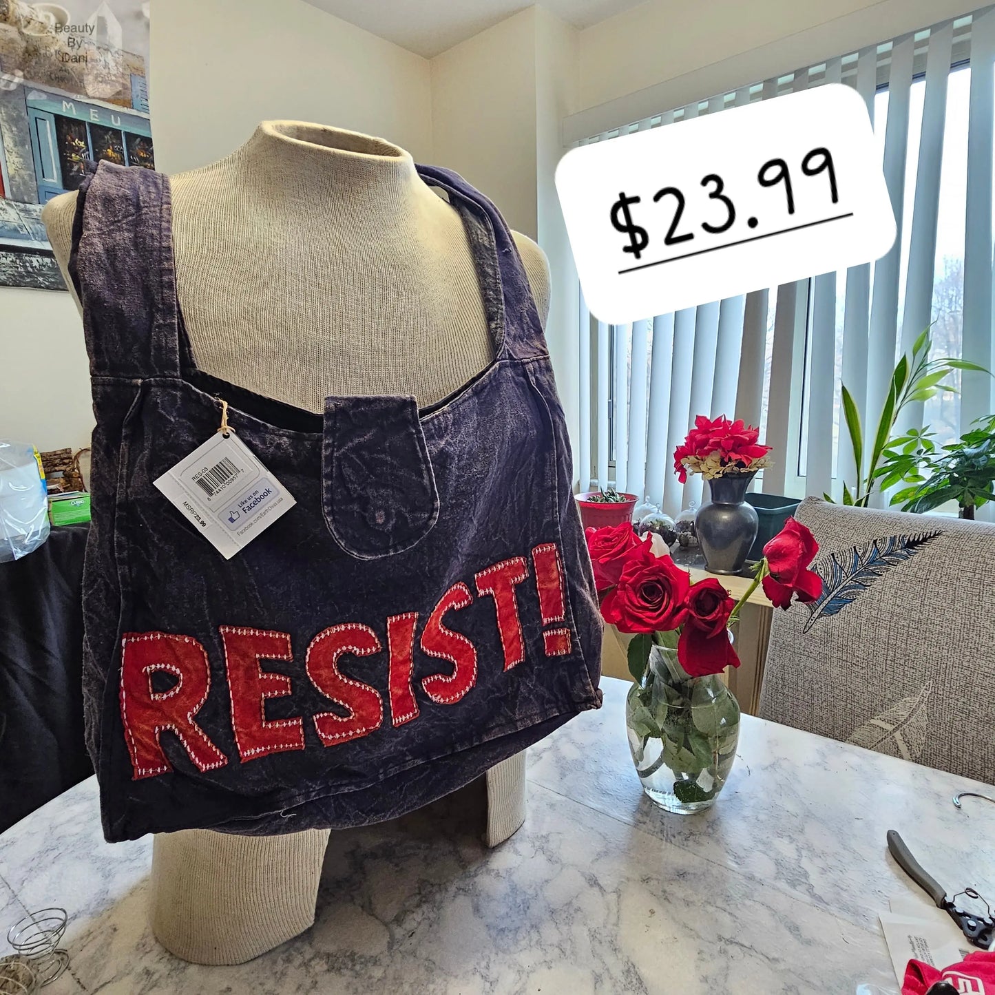 Resist Handbag - Beauty by Dani