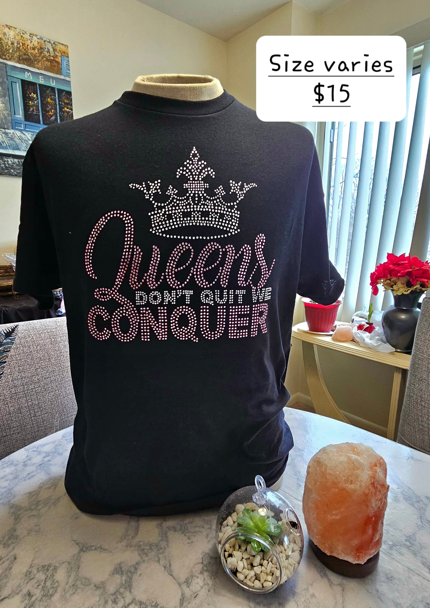 Queens don't quit tshirt - Beauty by Dani