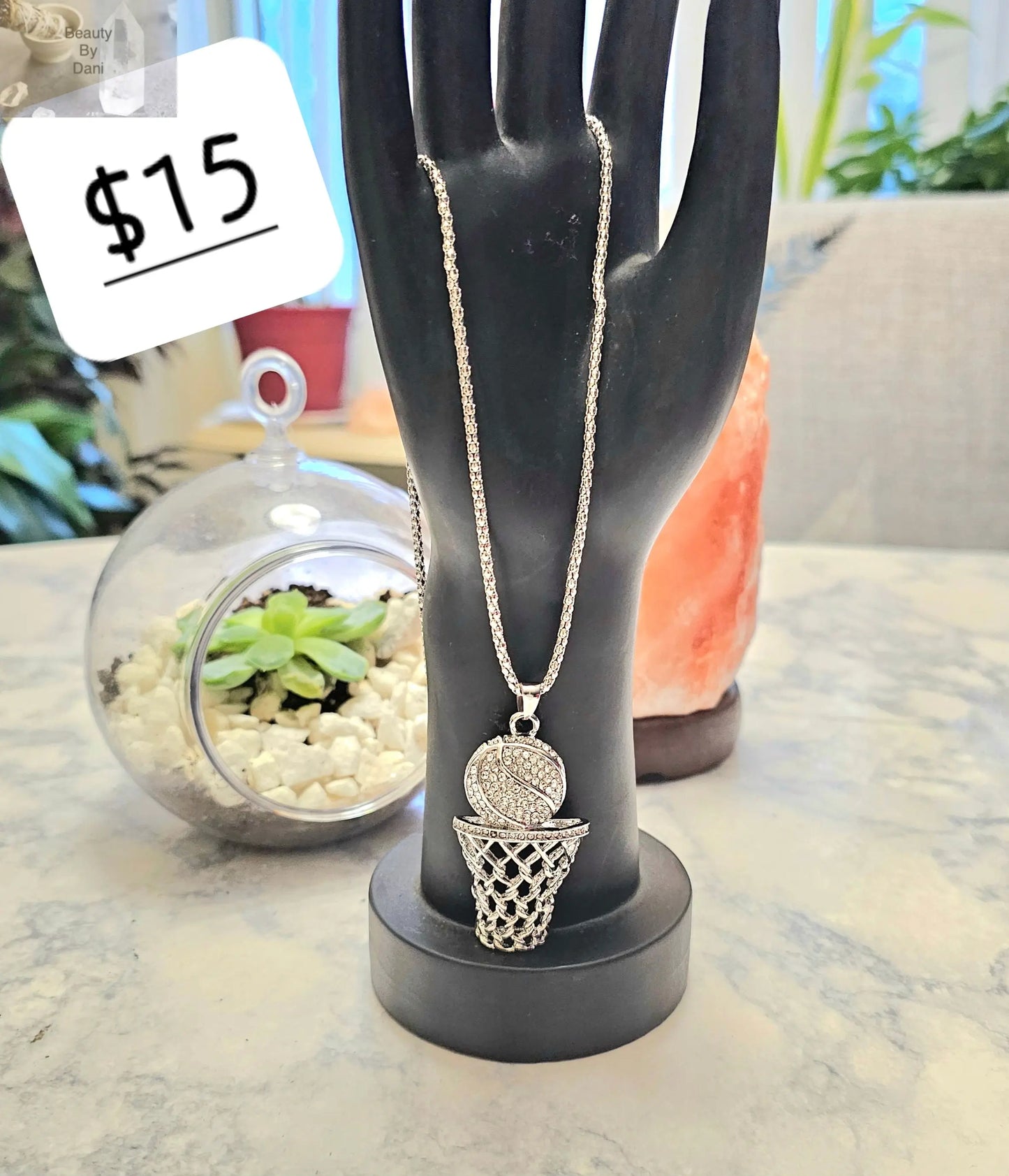 Basketball Necklace - Beauty by Dani