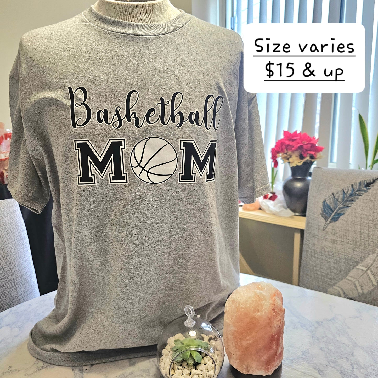 Basketball Mom tshirt - Beauty by Dani