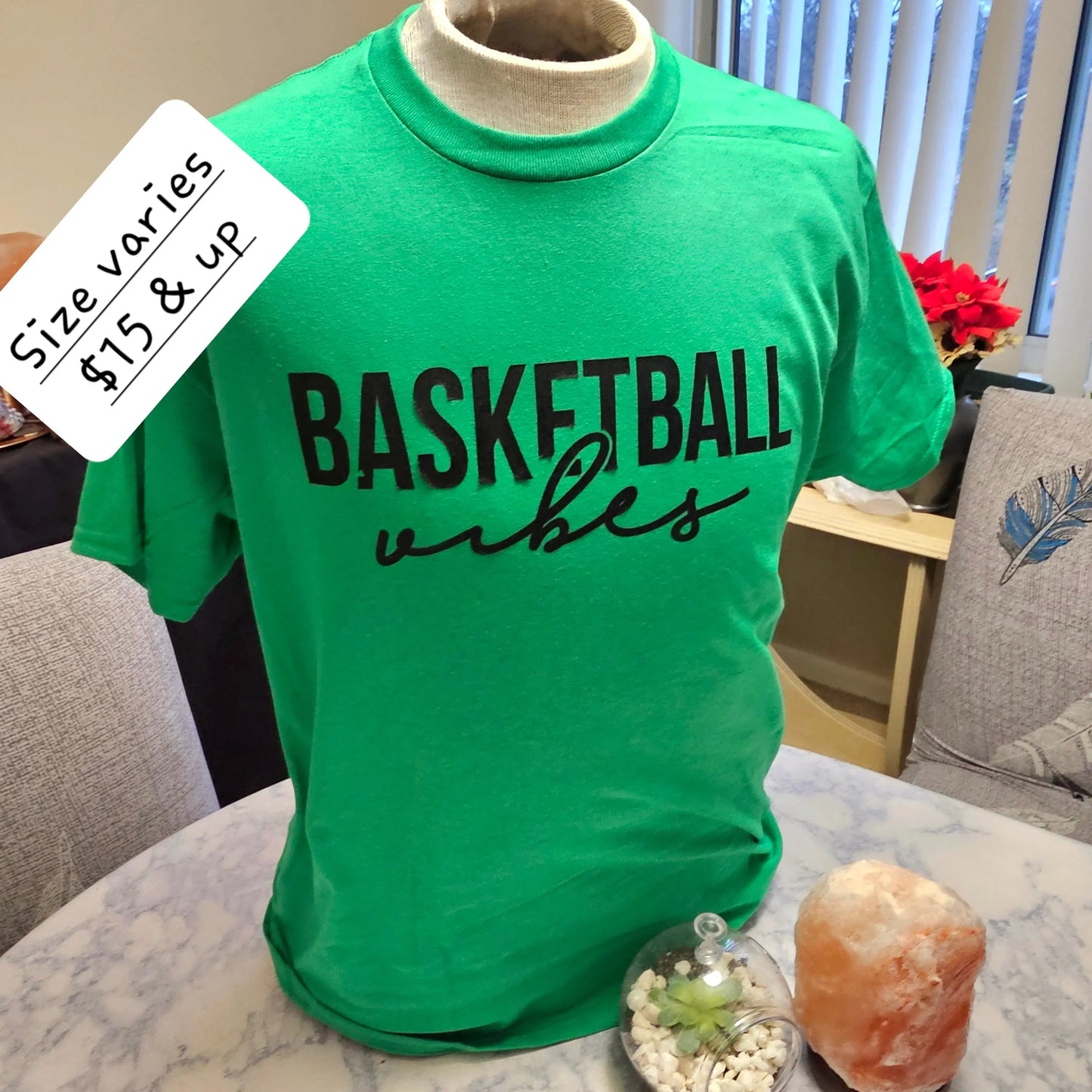 Basketball vibes tshirt - Beauty by Dani