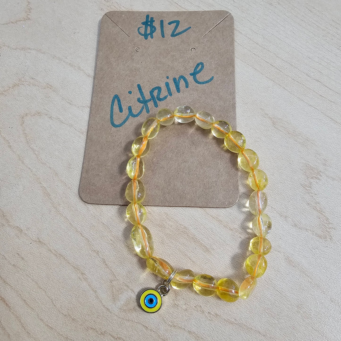 Citrine with Eye - Beauty by Dani