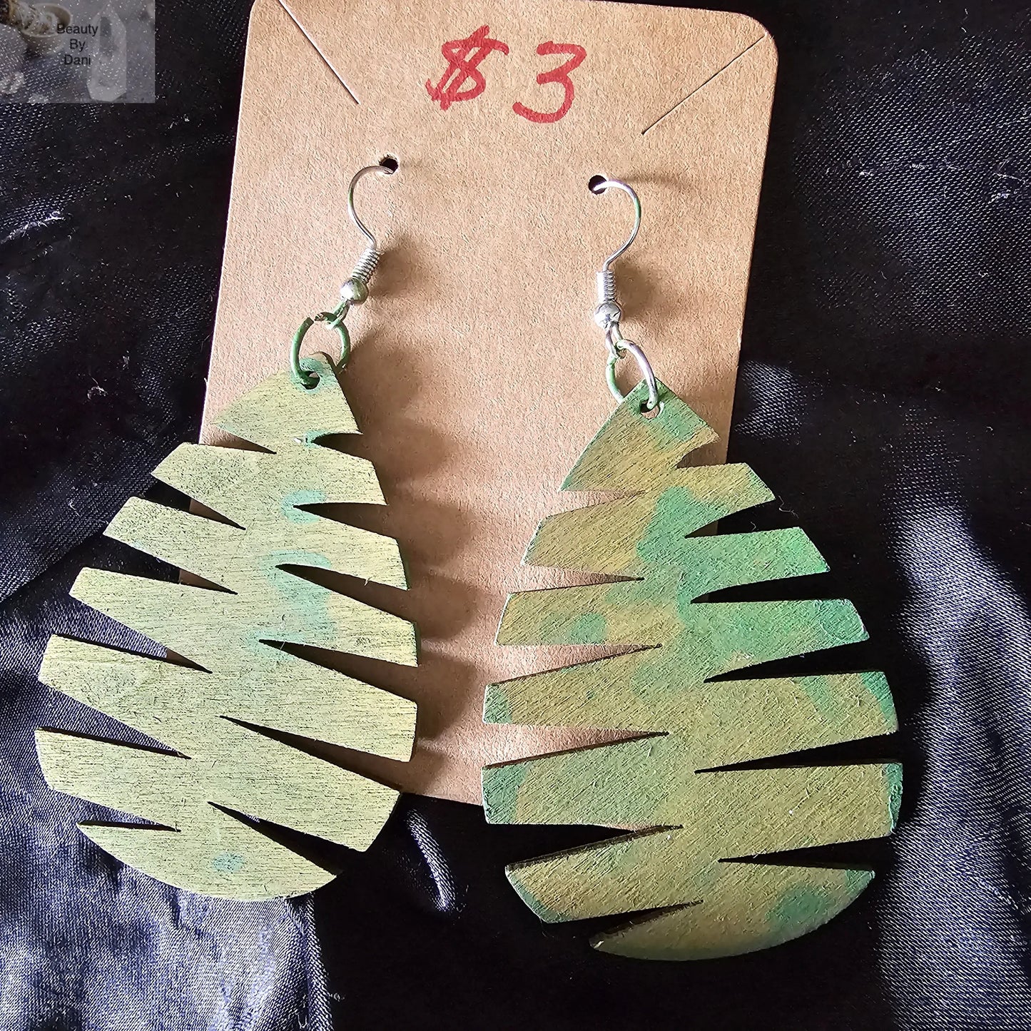 Wood Earrings - Beauty by Dani