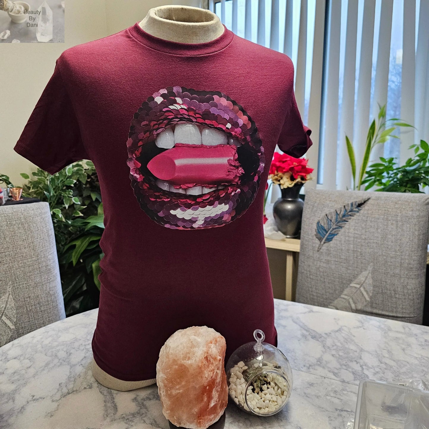 Lipstick tshirt - Beauty by Dani