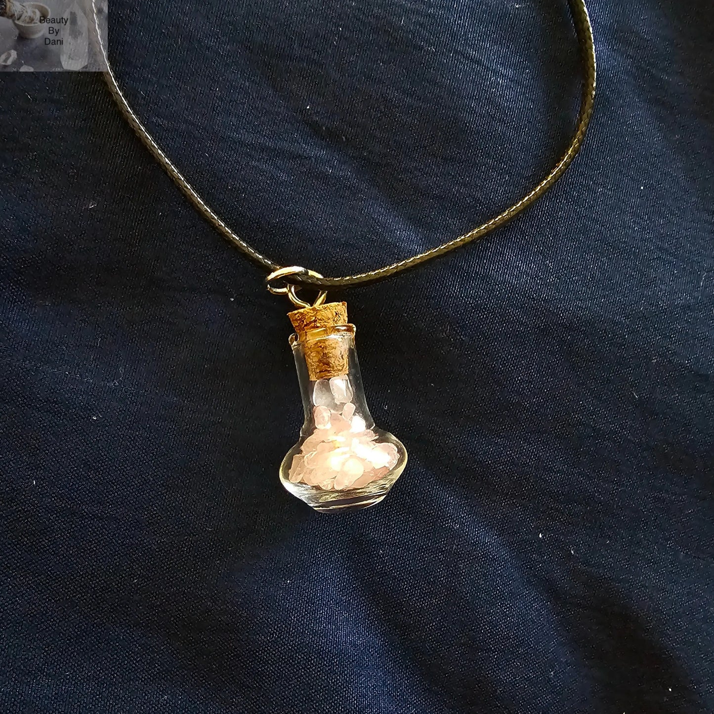 Rose Quartz Necklace - Beauty by Dani