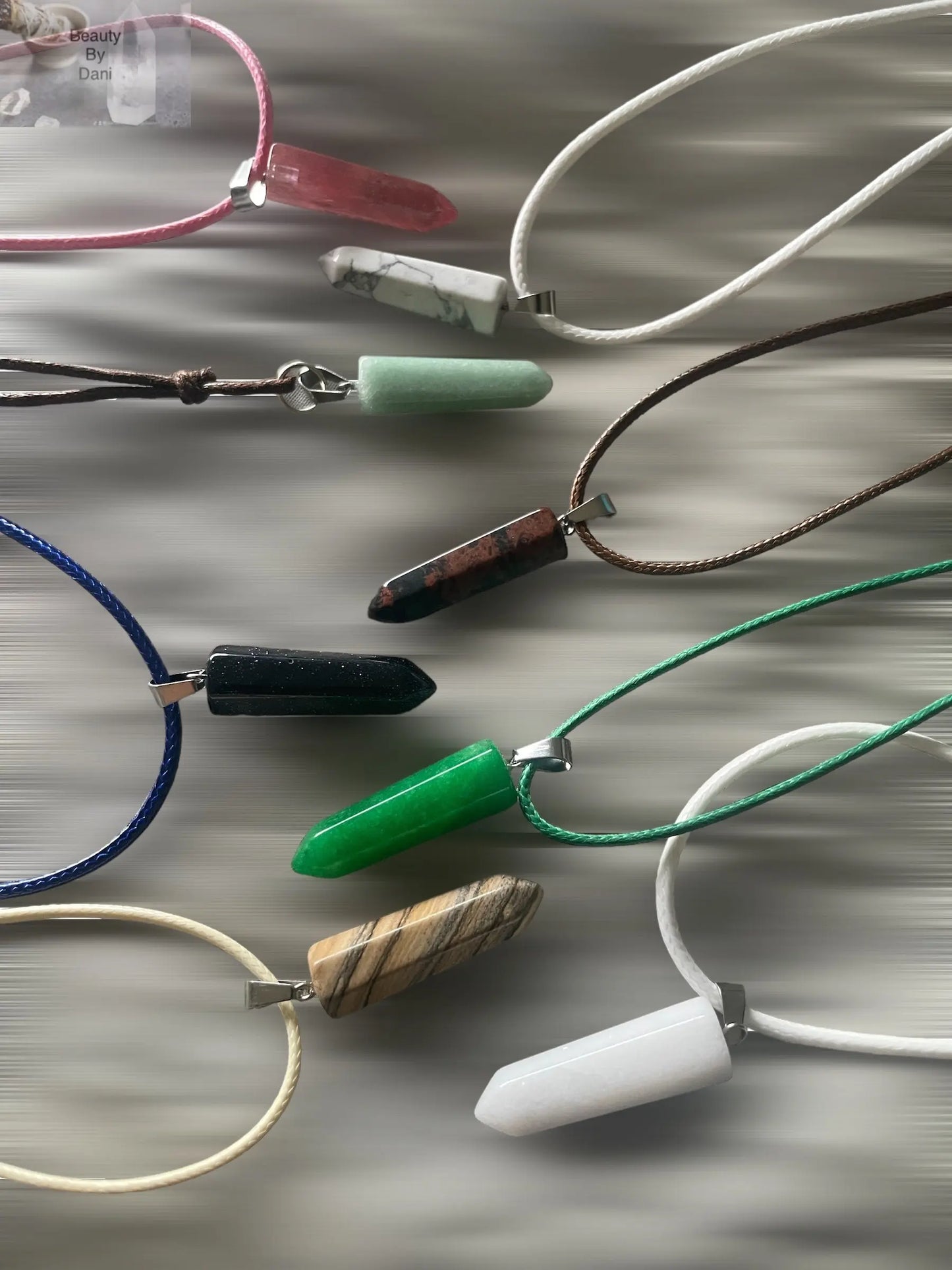 Gem Point Pendant Necklace - Beauty by Dani