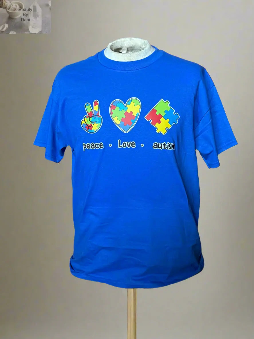Autism Awareness Cotton T-Shirt Beauty by Dani