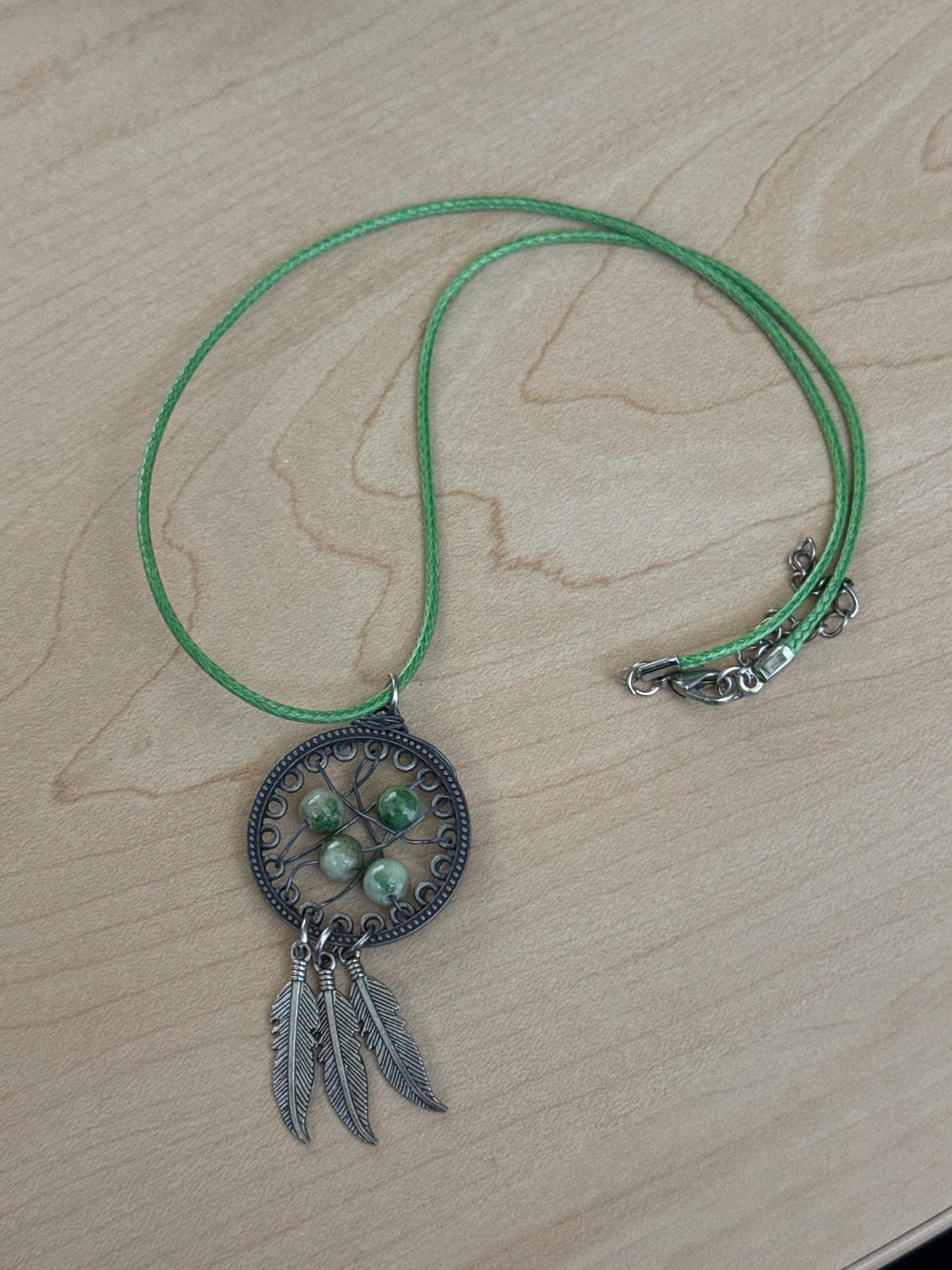 Jasper Dreamcatcher Necklace