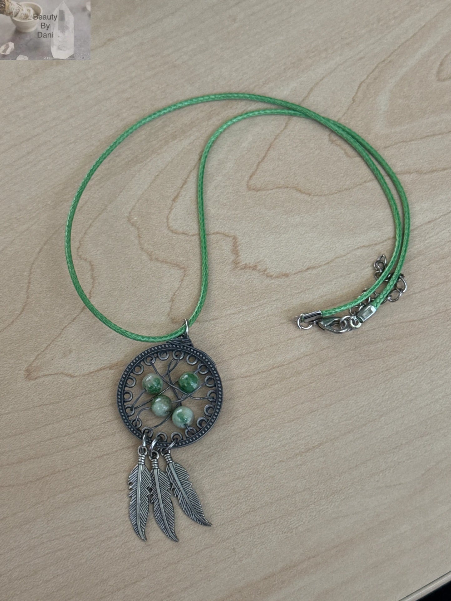 Jasper Dreamcatcher Necklace Beauty by Dani Gems and More