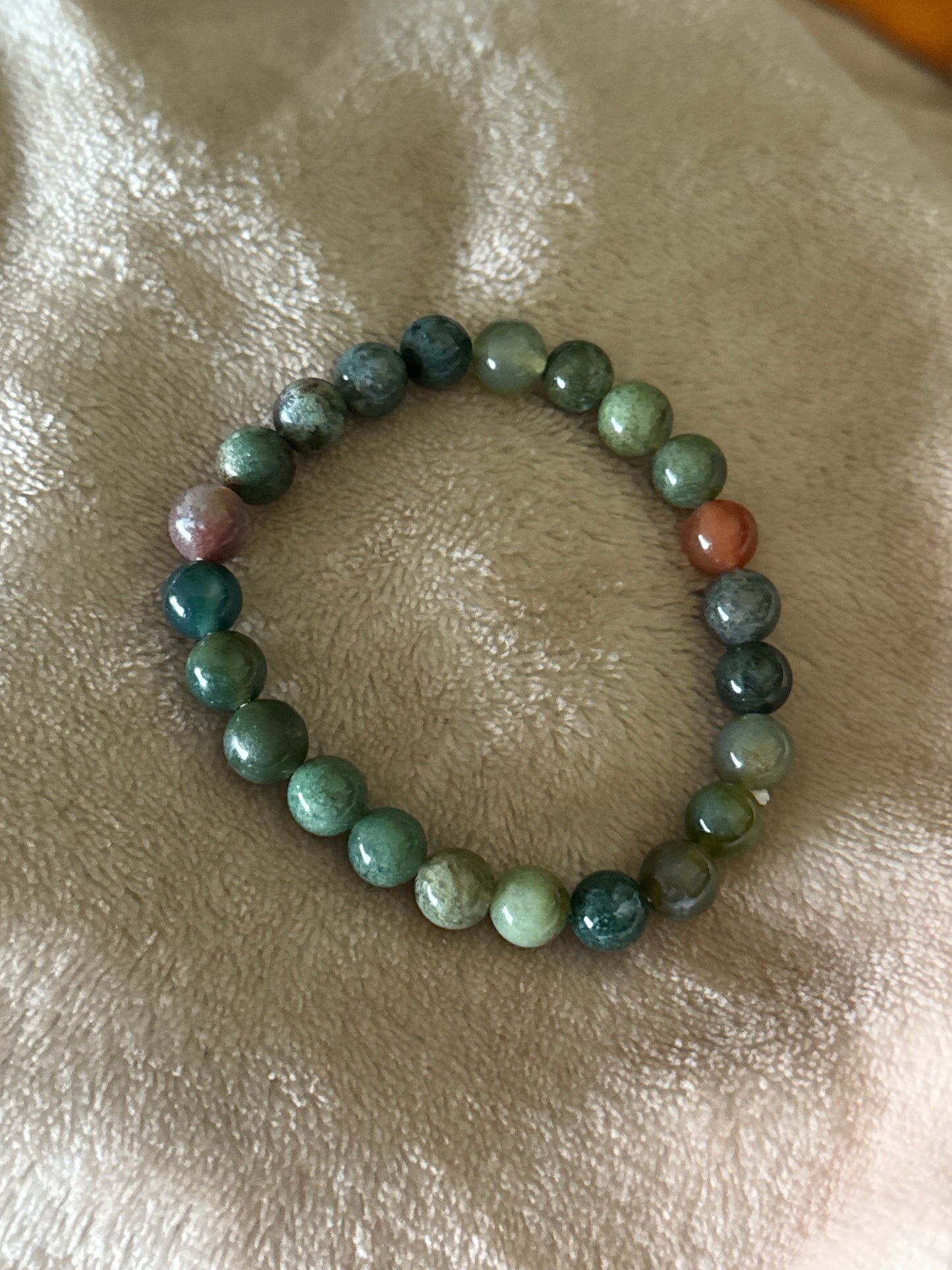 Indian Agate Healing Bracelet