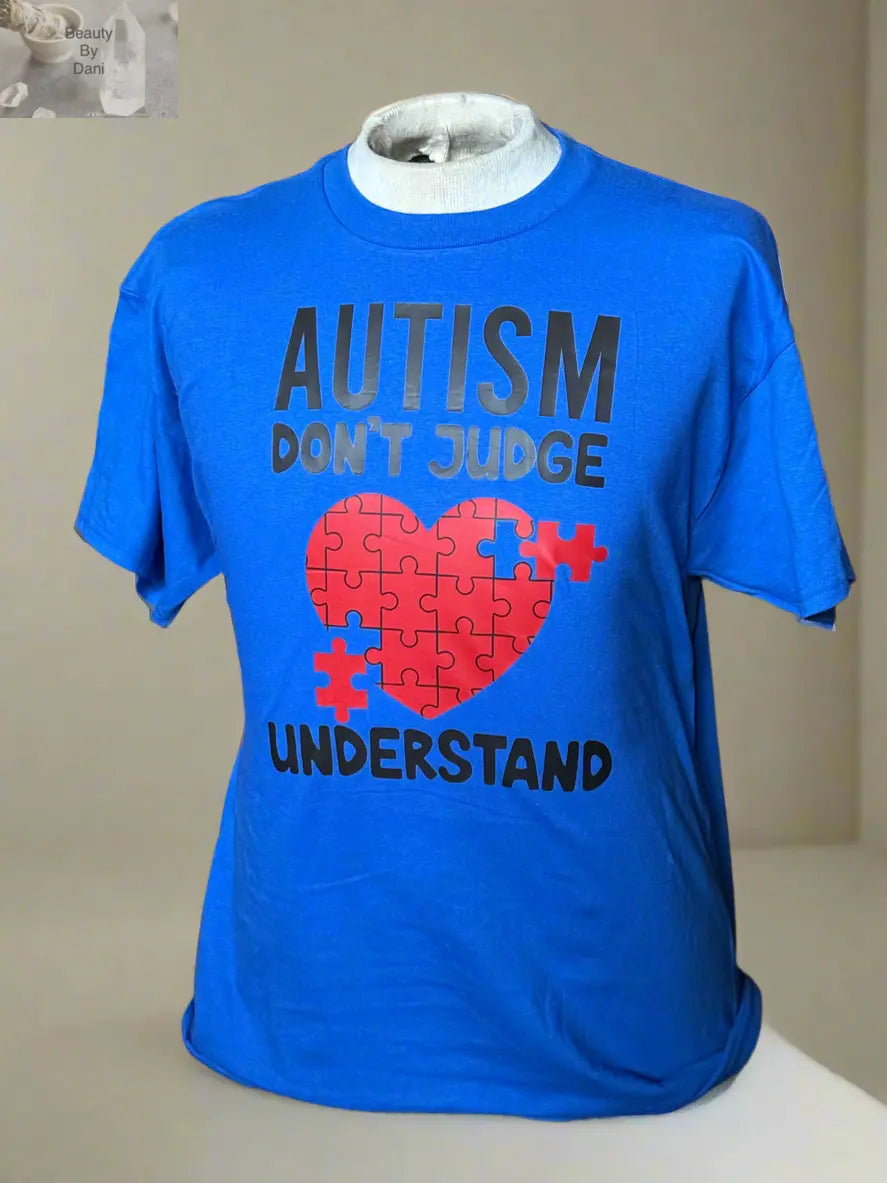 Autism Awareness Cotton T-Shirt Beauty by Dani
