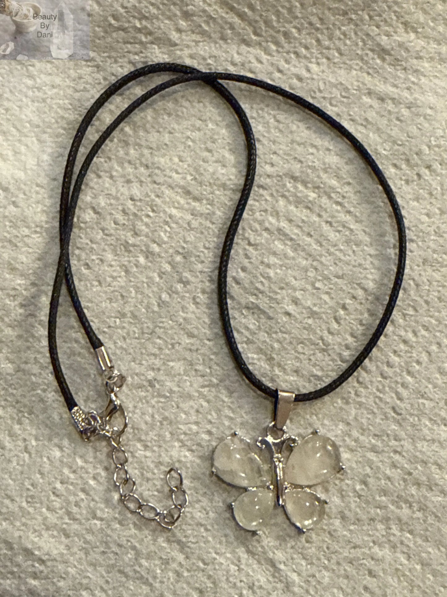 Butterfly Gem Necklace - Elegant and Dazzling Jewelry Piece Beauty by Dani