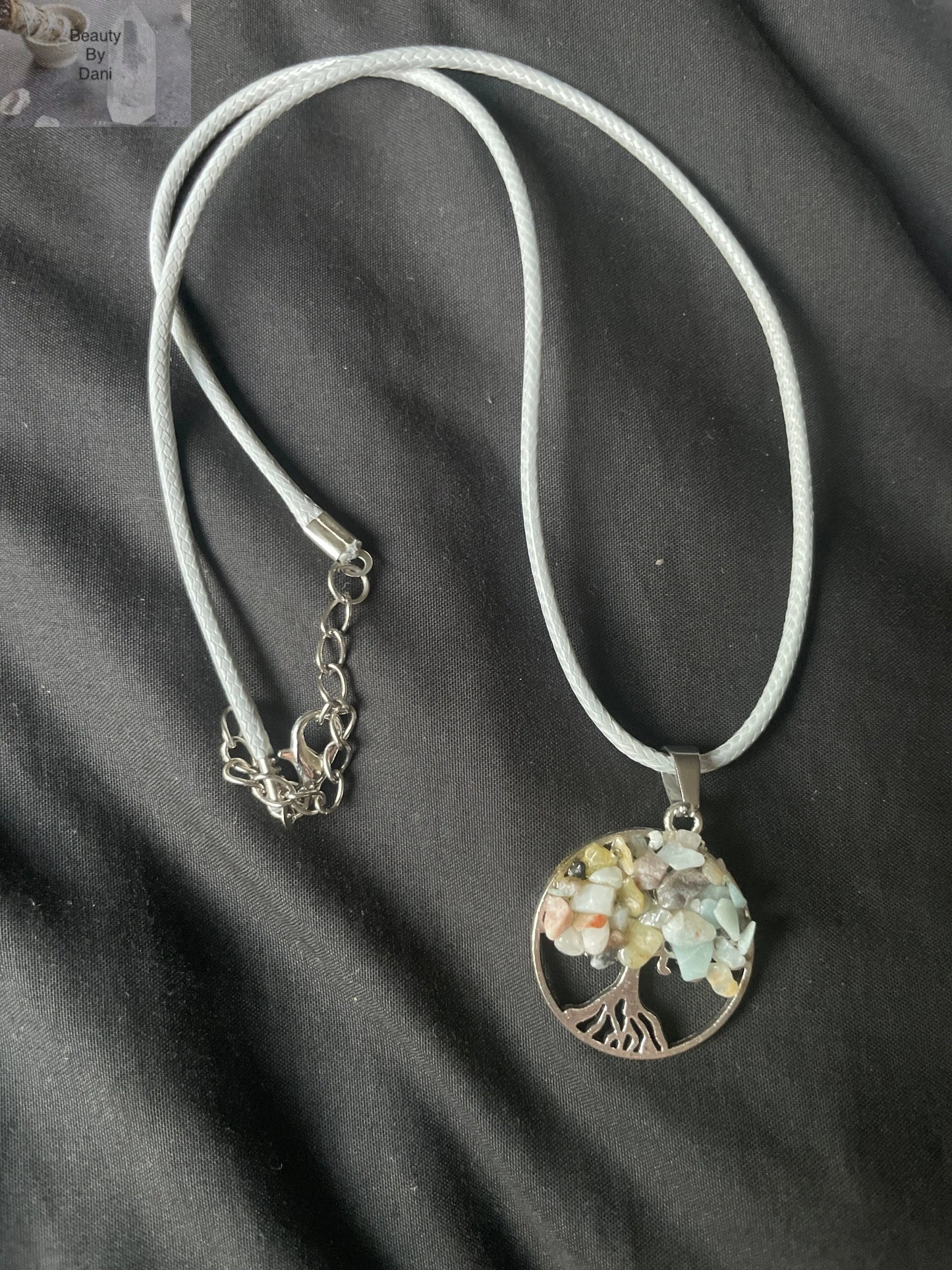 Gem on Tree Necklace - Beauty by Dani