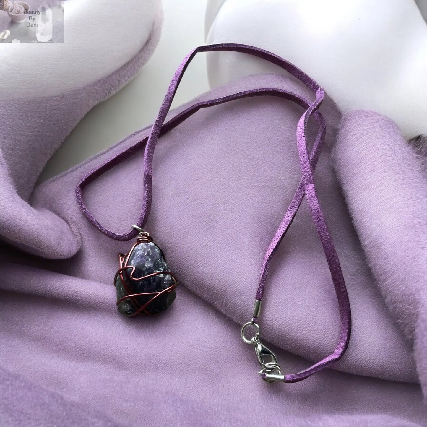 Amethyst Necklace Beauty by Dani