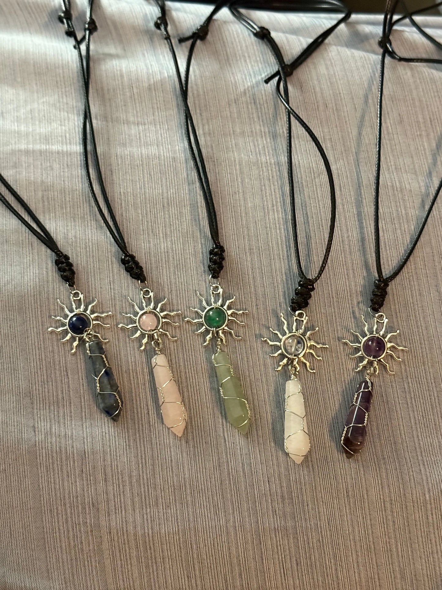 Sun Gem Adjustable Necklace Beauty by Dani