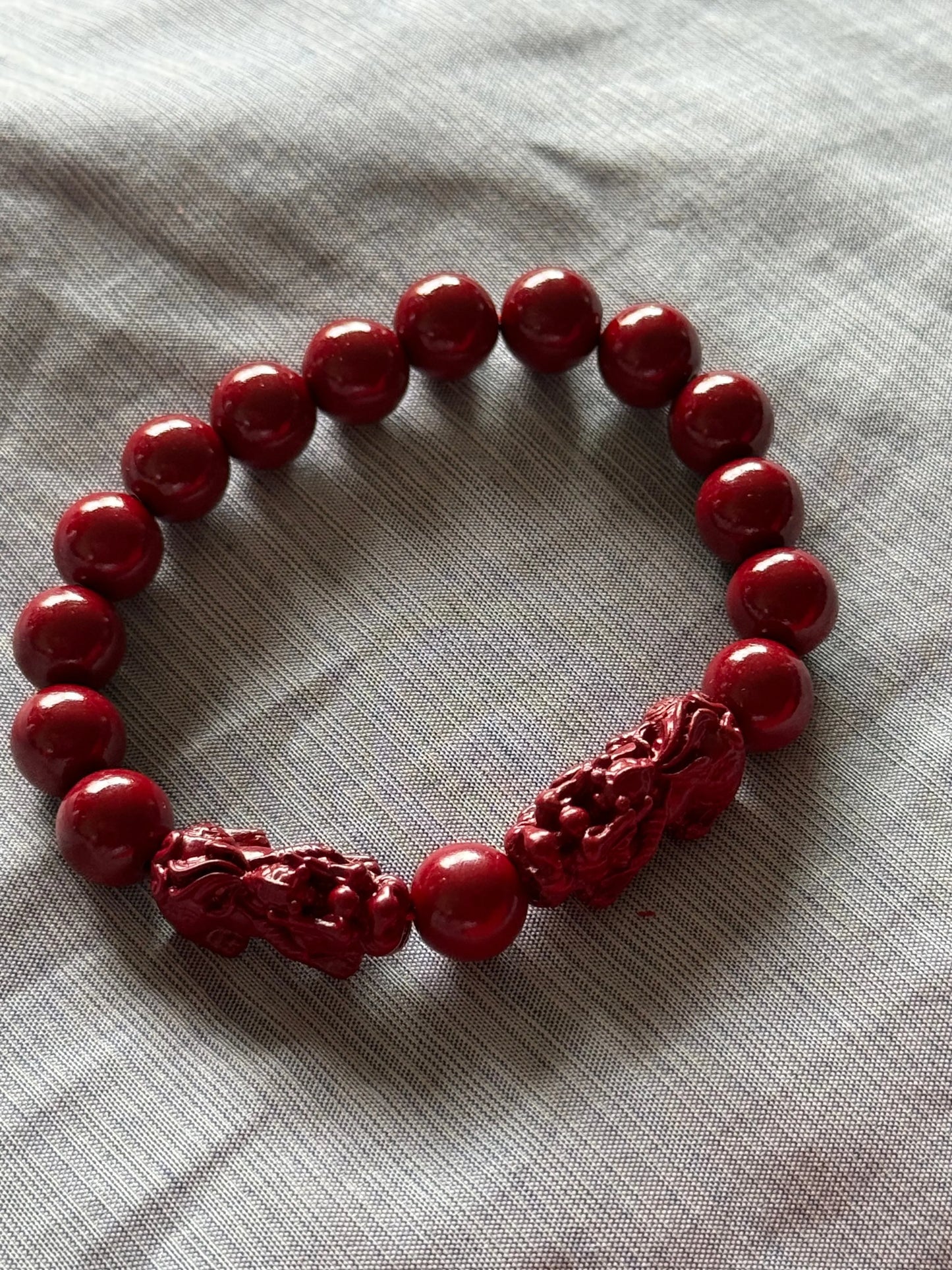 Cinnabar Dragon Bracelet Beauty by Dani