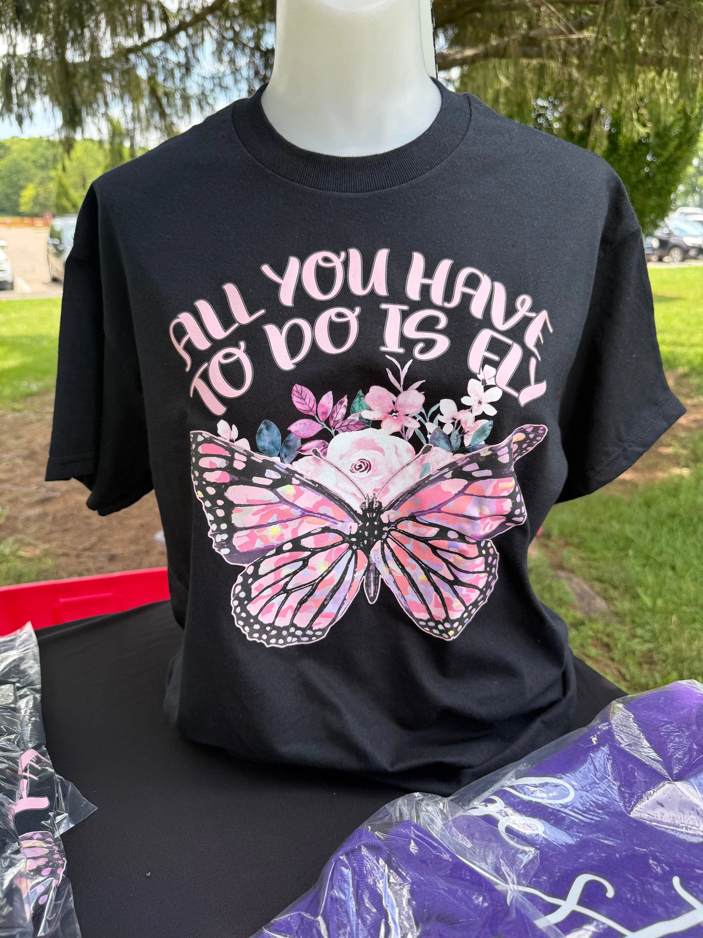 All You Have to Do is Fly T-Shirt Beauty by Dani