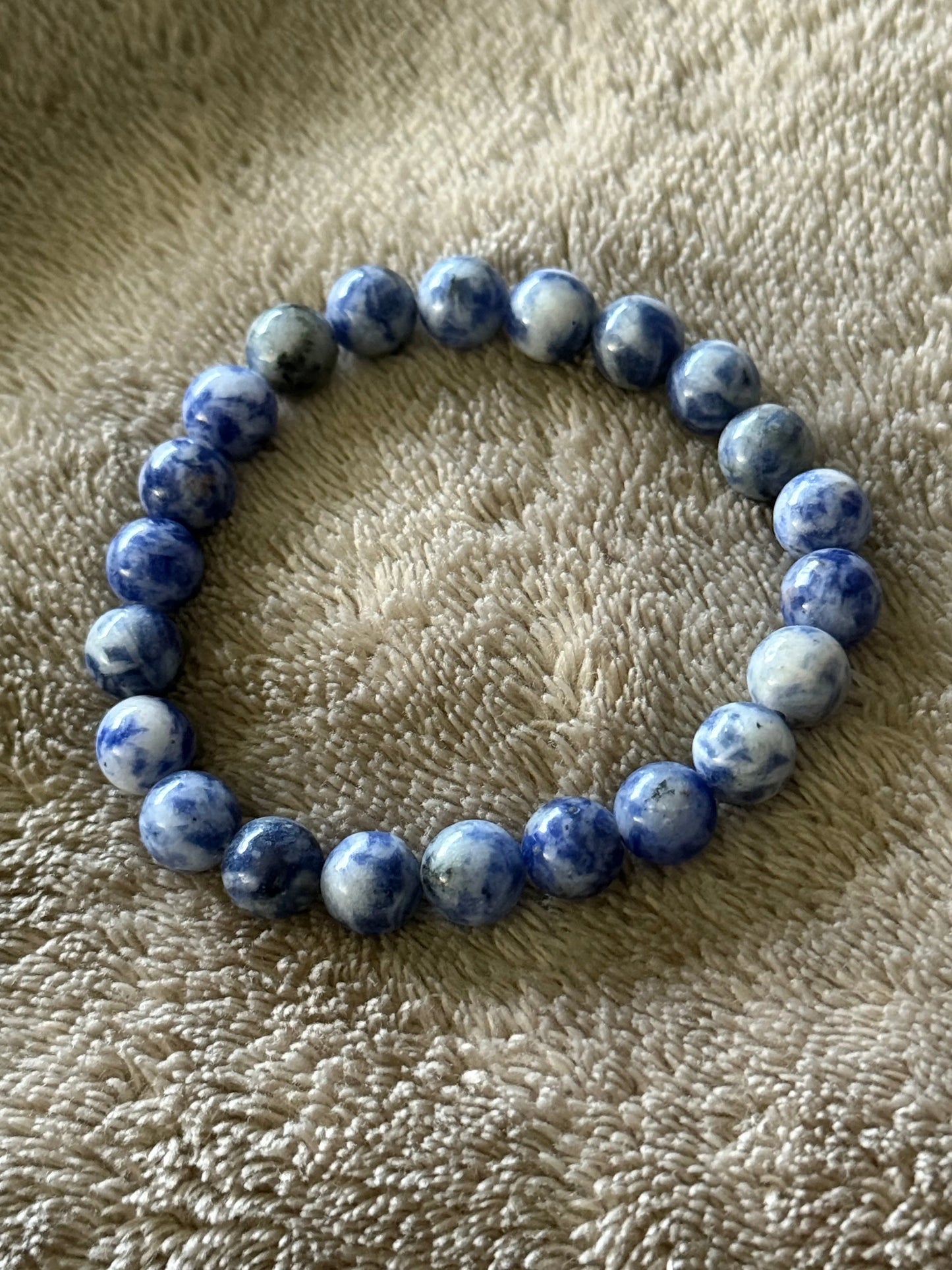 Sodalite Beaded Bracelet Beauty by Dani