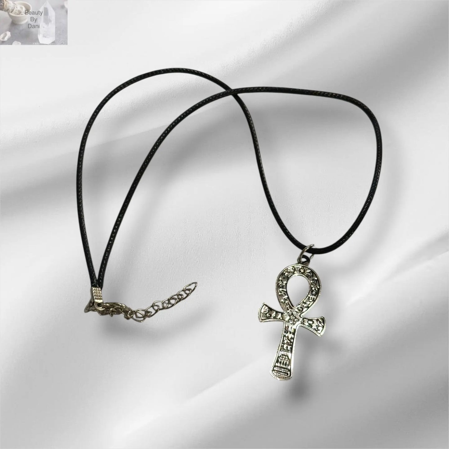 Stainless Steel Ankh Necklace Beauty by Dani