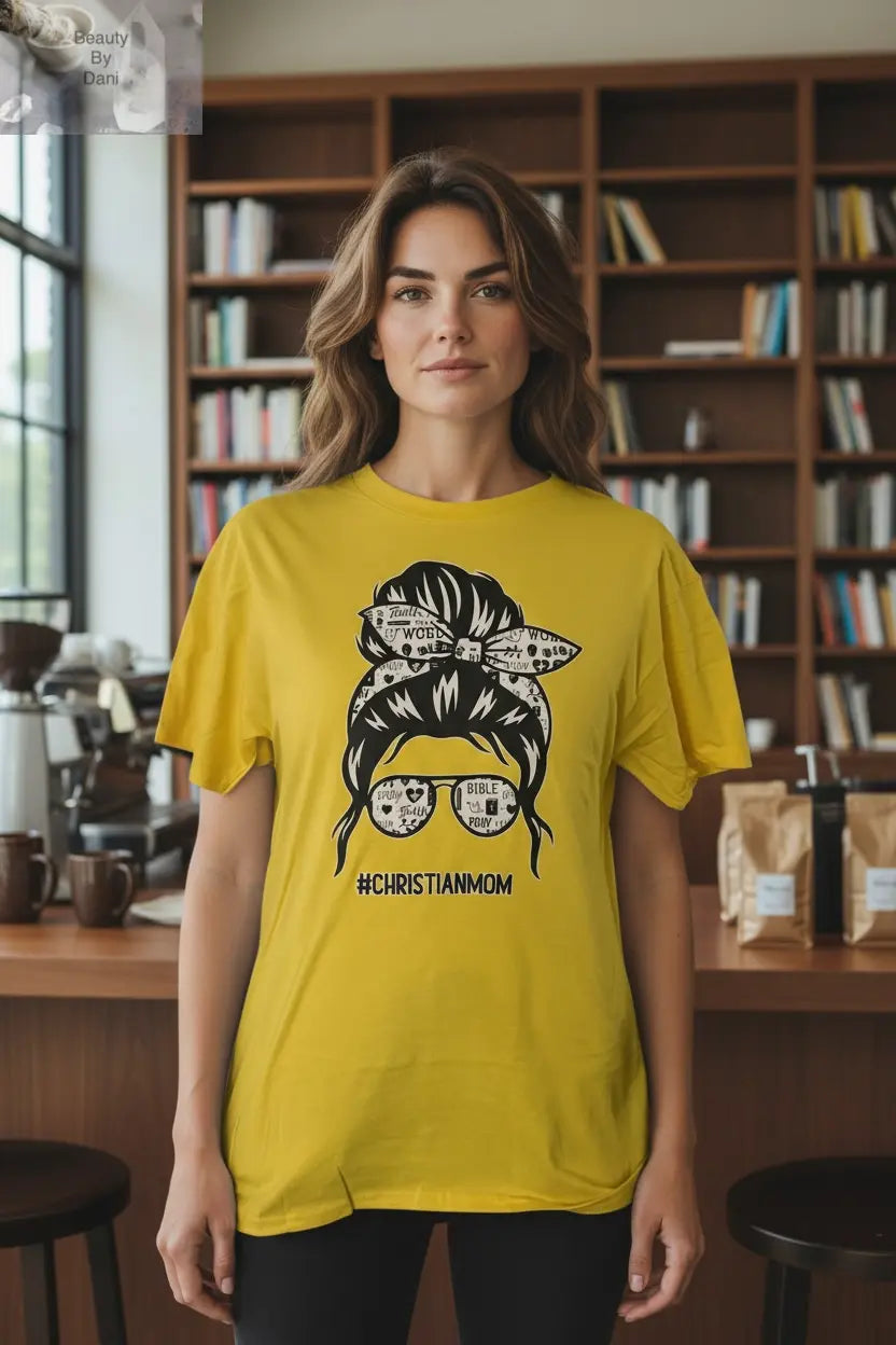 Christian Mom T-Shirt Beauty by Dani
