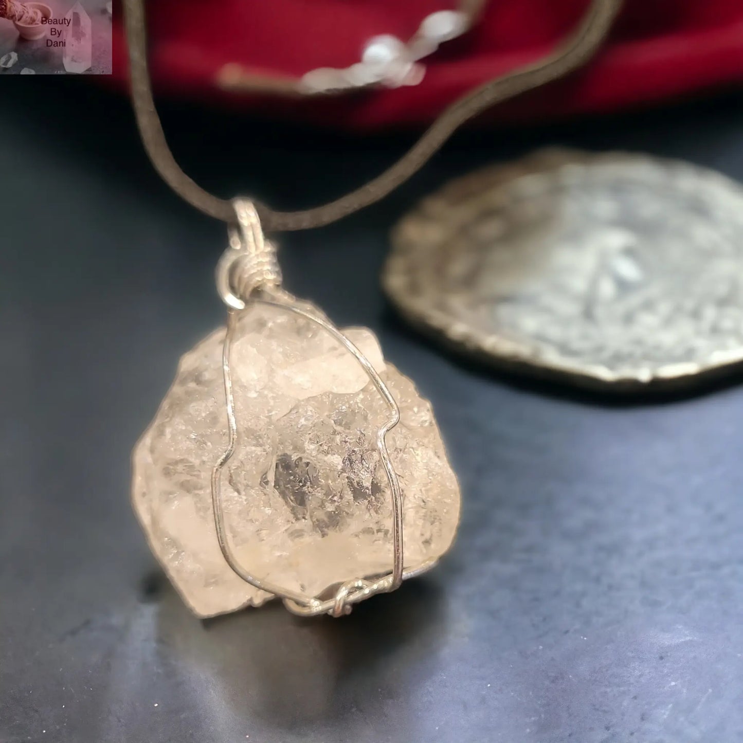 Quartz Pendant Necklace - Beauty by Dani