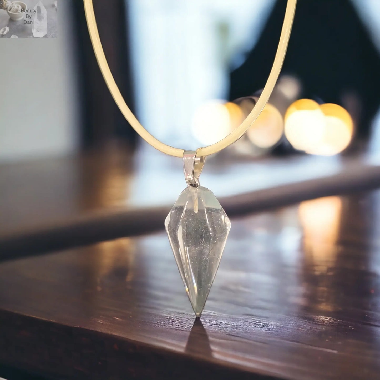 Quartz Pendant Necklace - Beauty by Dani