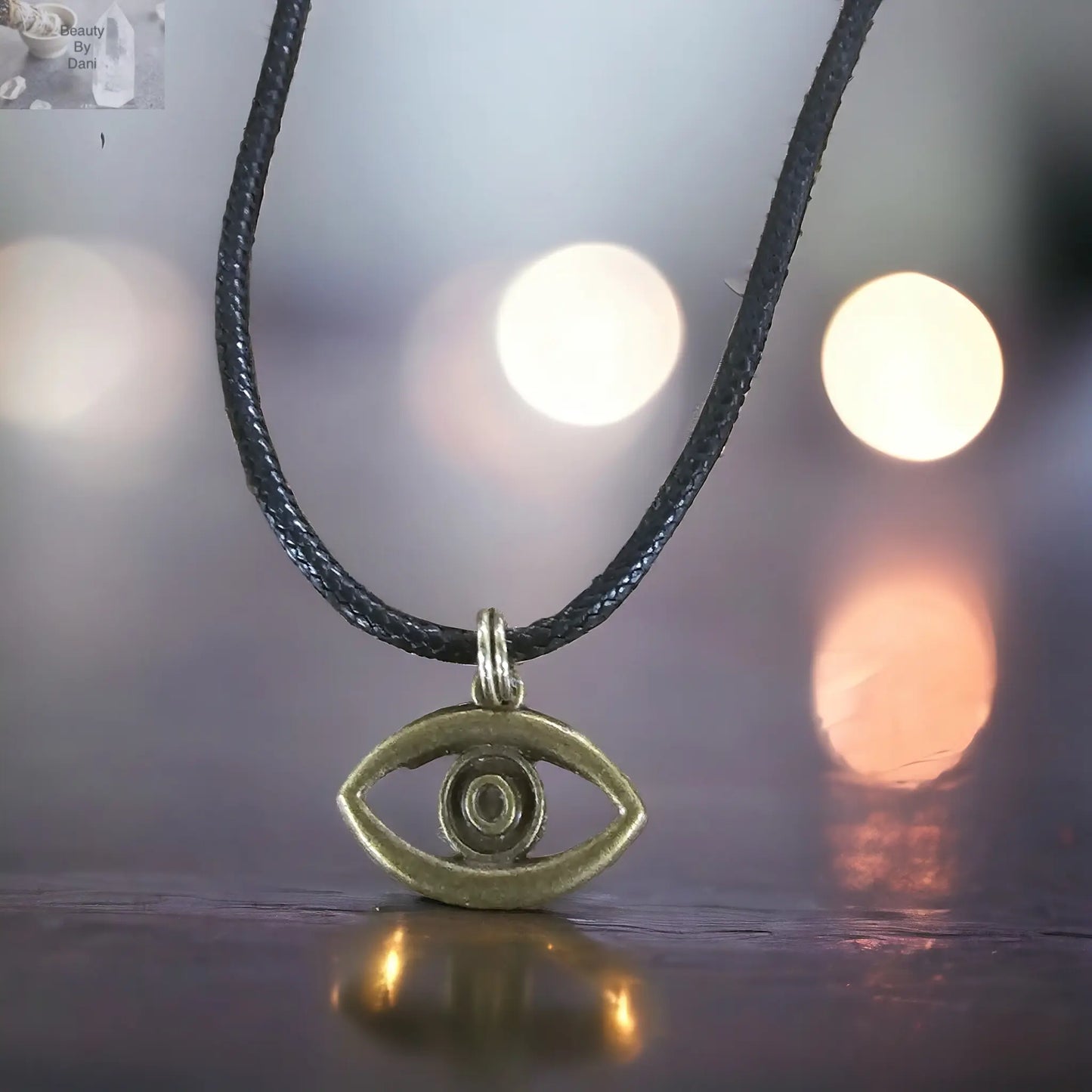 Evil Eye Necklace (0430) - Beauty by Dani