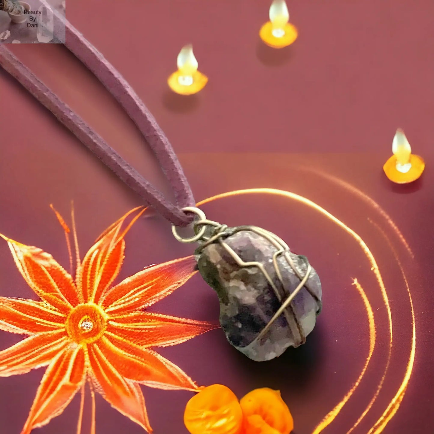 Amethyst Necklace - Beauty by Dani
