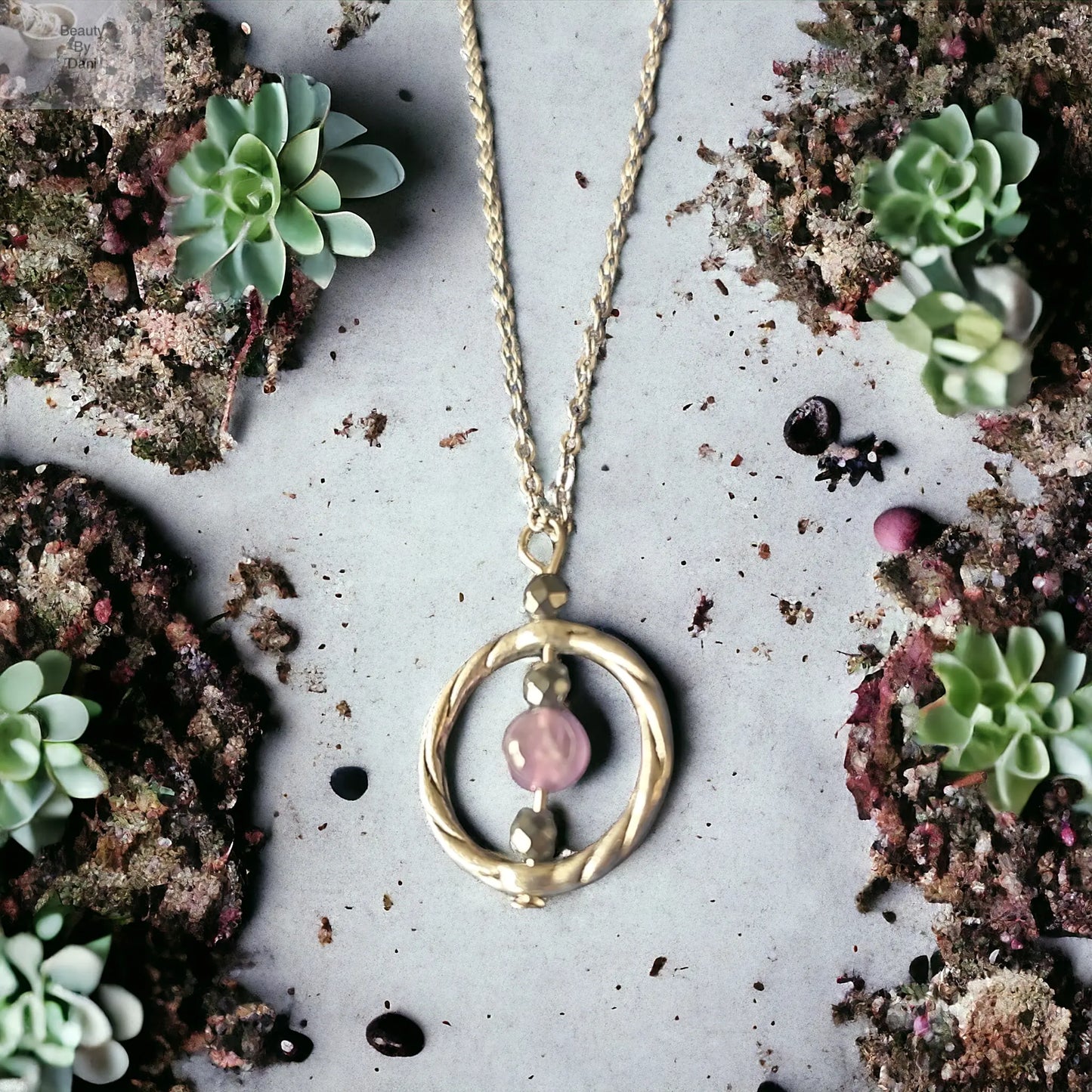 Amethyst Necklace - Beauty by Dani