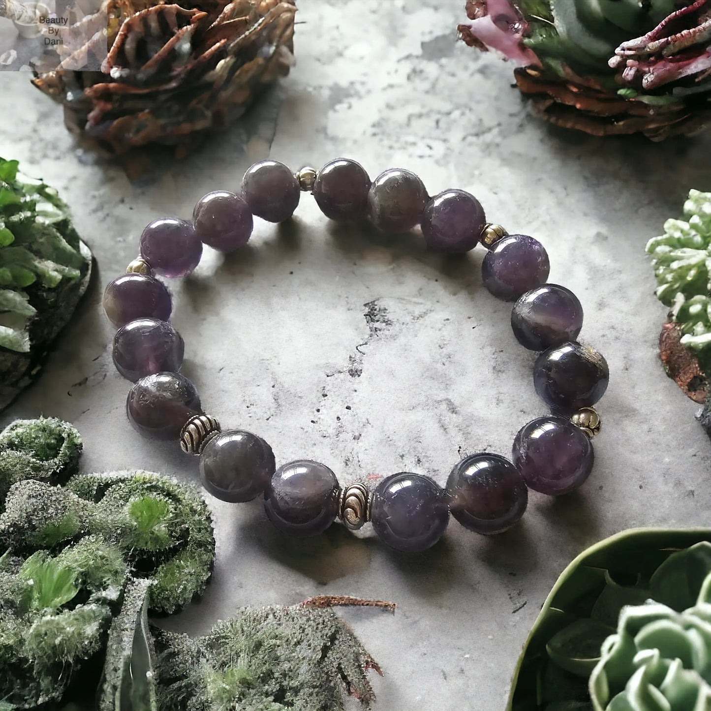 Amethyst Bracelet - Beauty by Dani