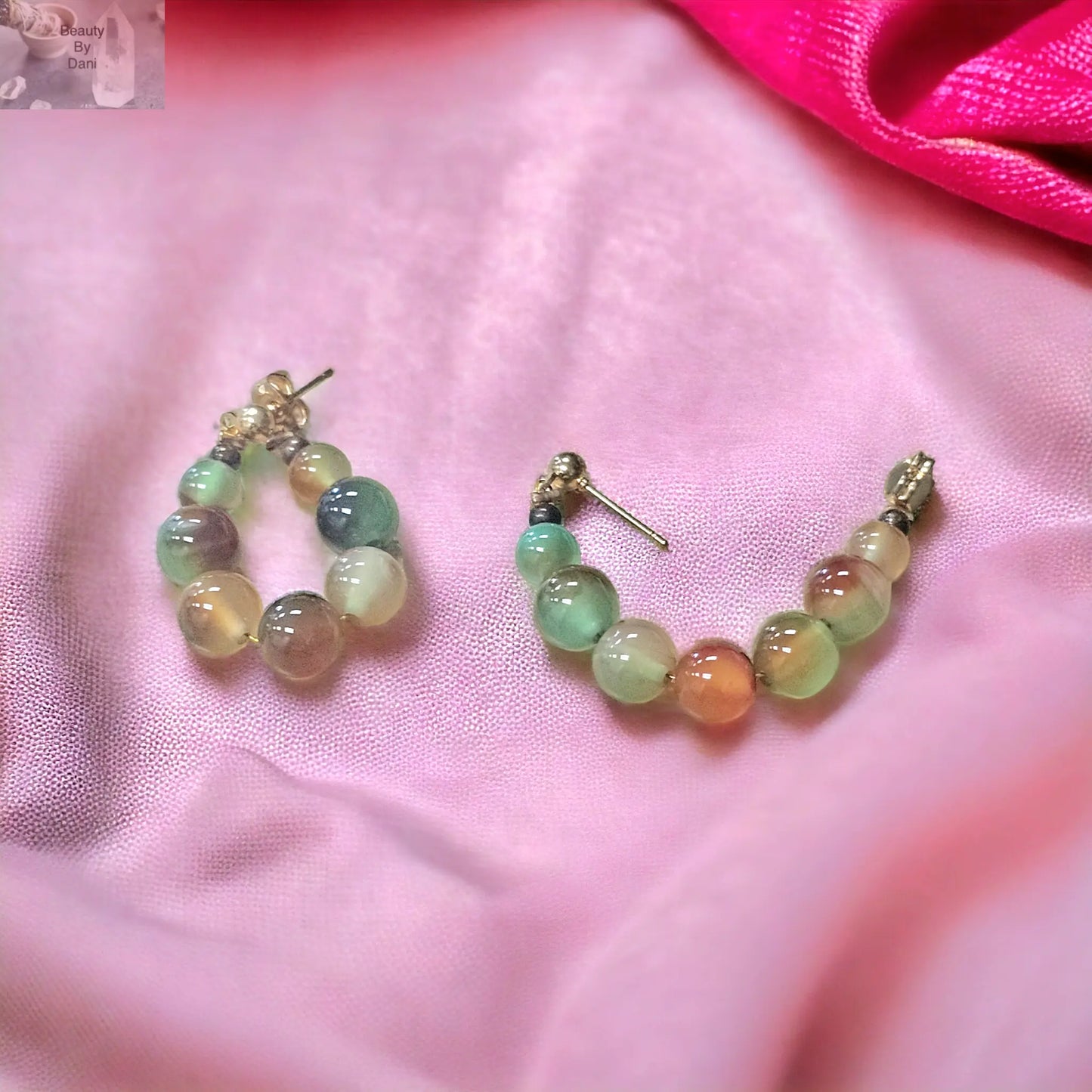 Agate Earrings - Beauty by Dani