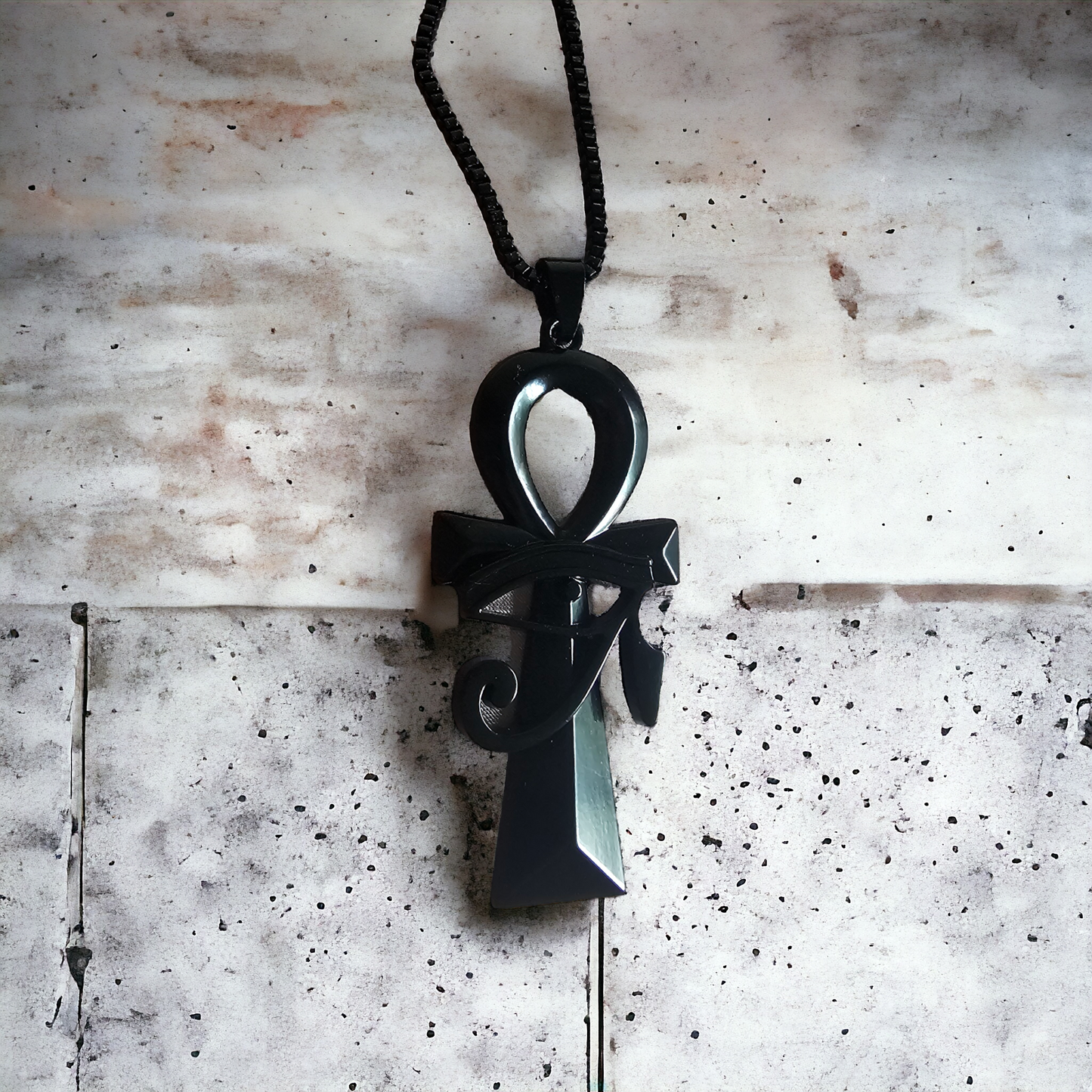 Ankh and Eye of Horus Necklace - Beauty by Dani