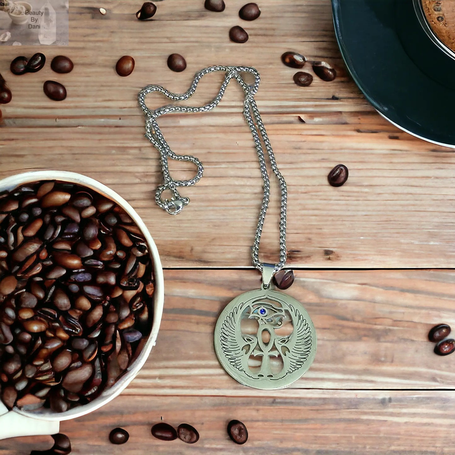 Egyptian symbols Necklace - Beauty by Dani