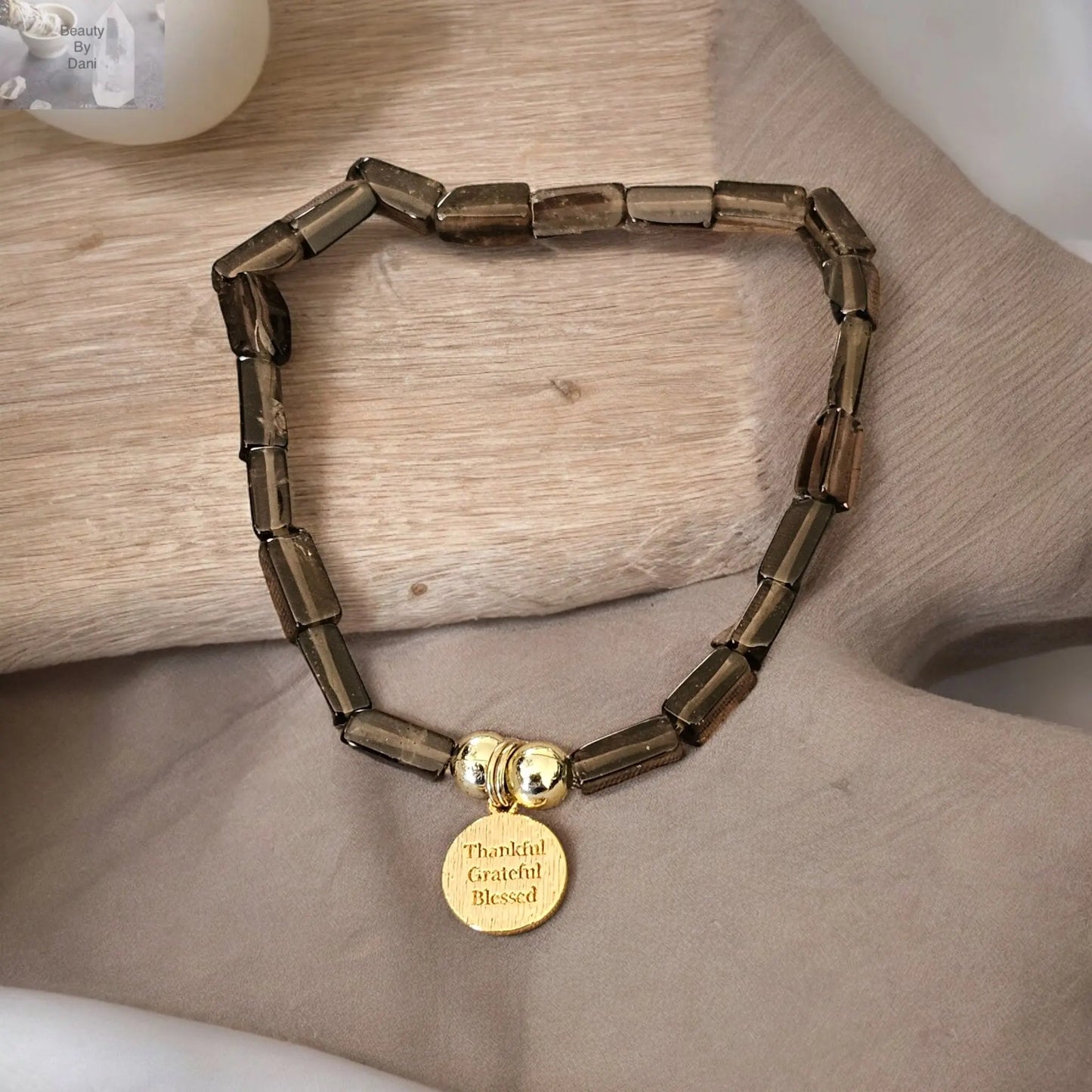 Smokey Quartz Healing Bracelet Beauty by Dani