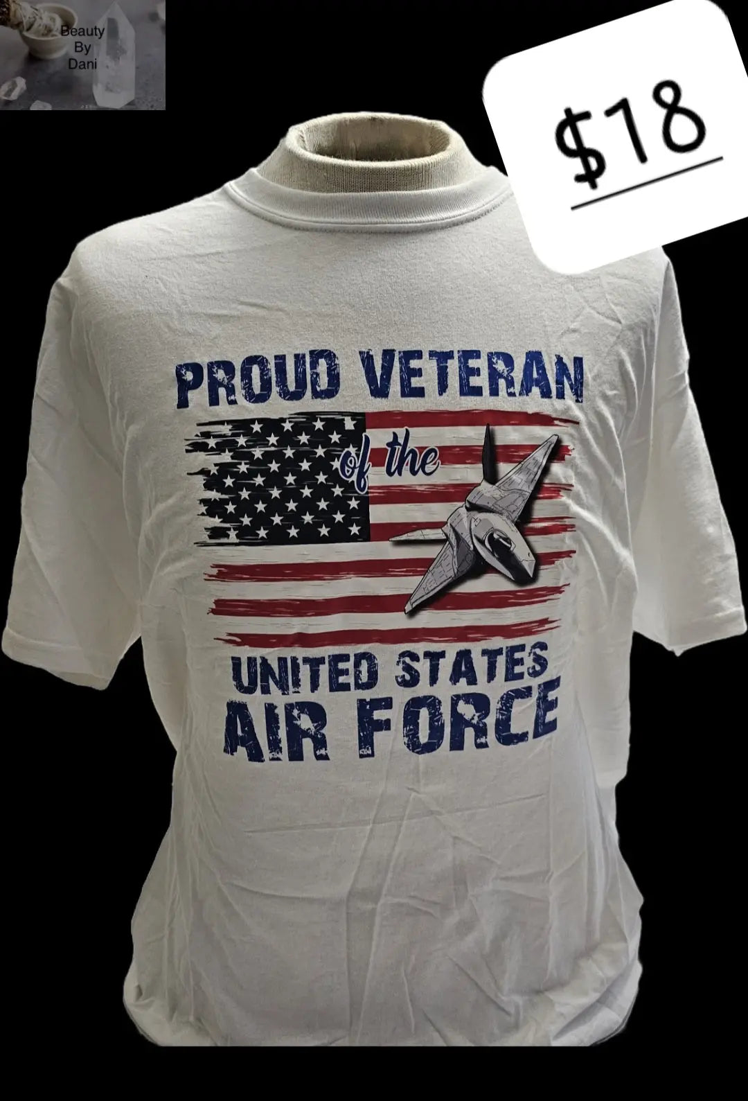Air Force Veteran T-shirt - Beauty by Dani