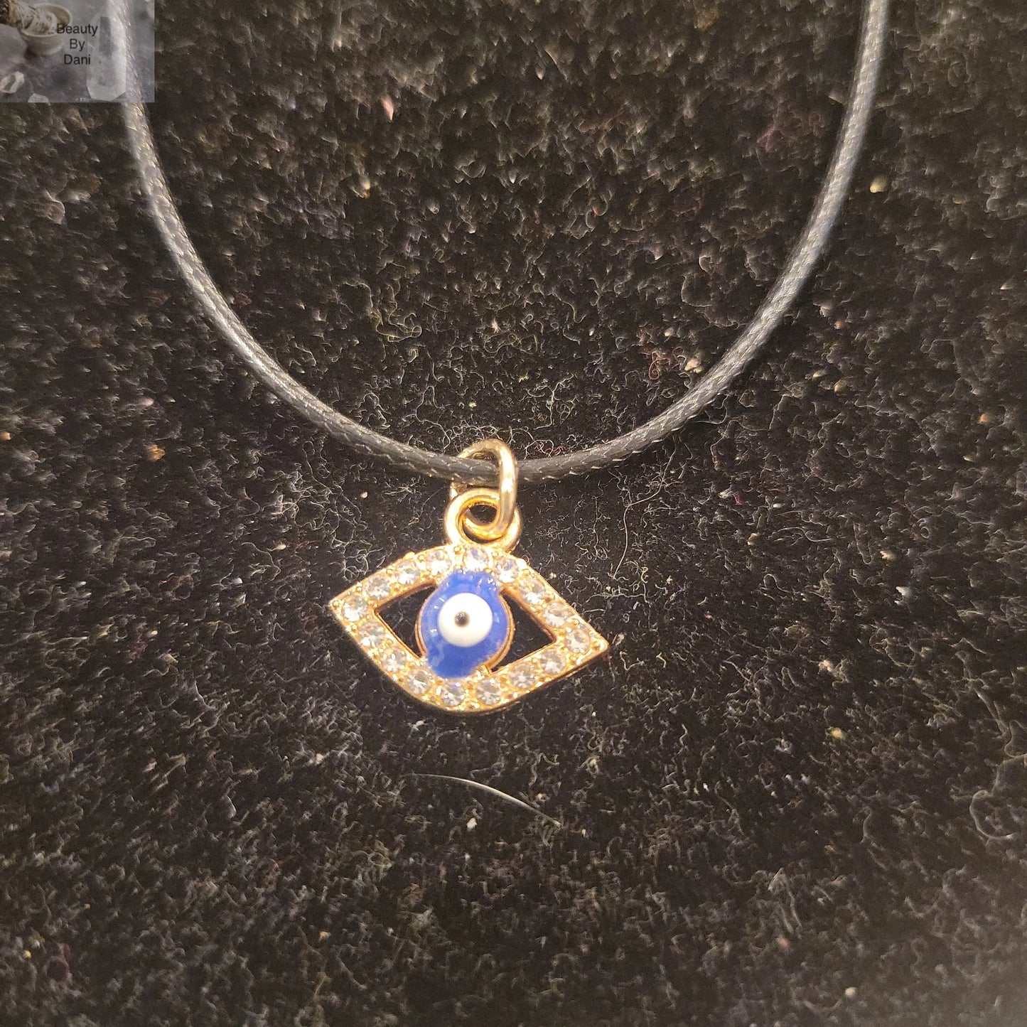 Evil Eye Necklace (0417) - Beauty by Dani