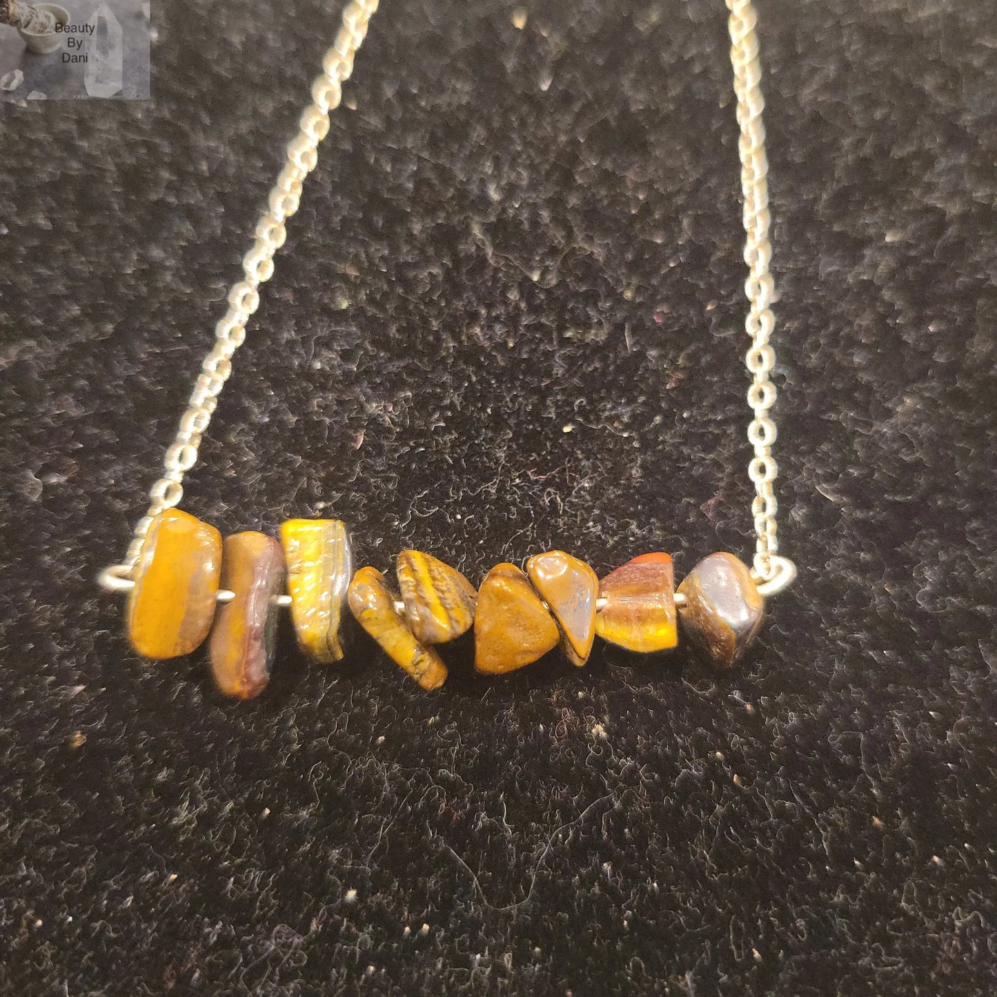 Tiger's Eye Necklace (0509) - Beauty by Dani