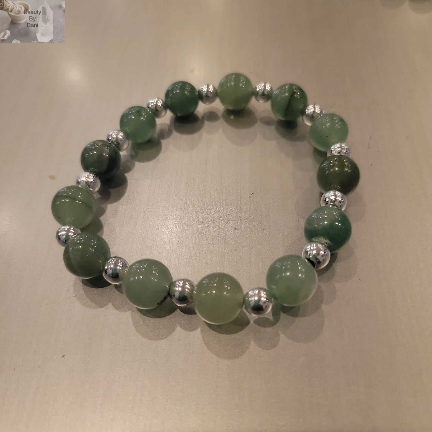Aventurine Bracelet (0603) - Beauty by Dani