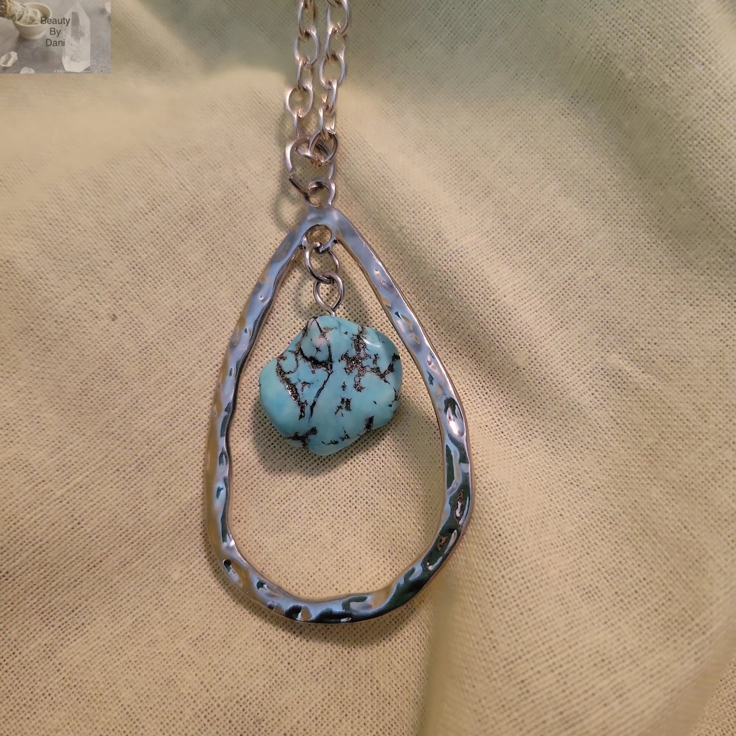Turquoise Necklace (0130) - Beauty by Dani