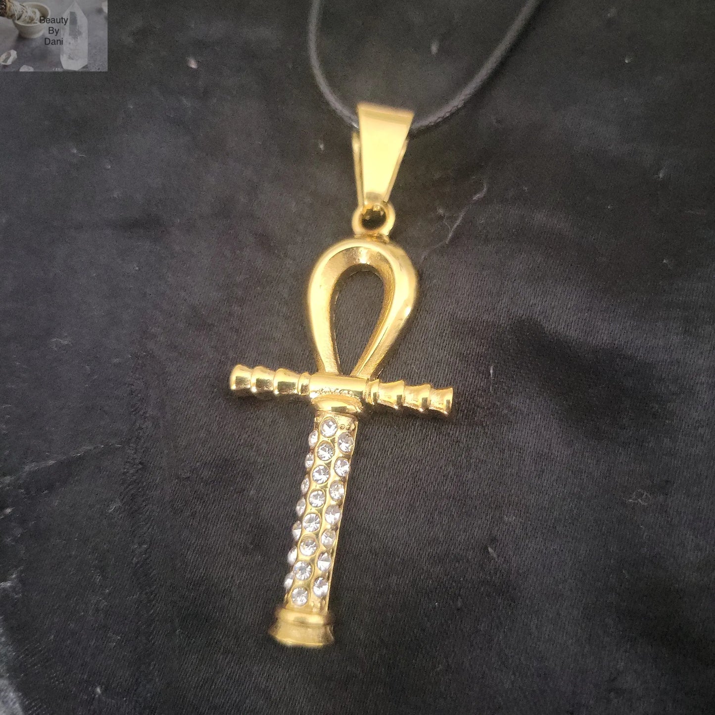 Ankh Necklace (goldtone) - Beauty by Dani