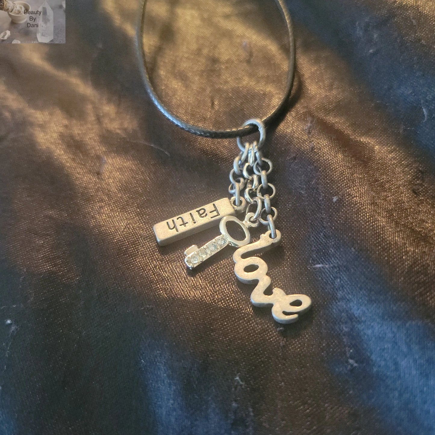Faith Key Love Necklace - Beauty by Dani