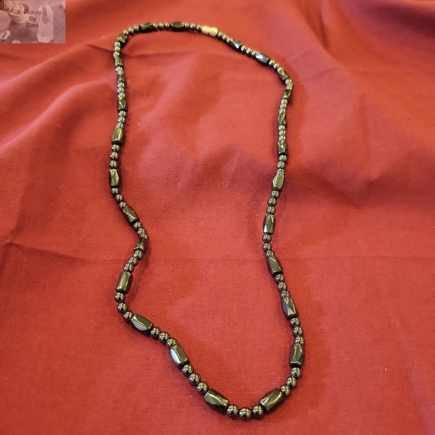 Hematite Necklace - Beauty by Dani